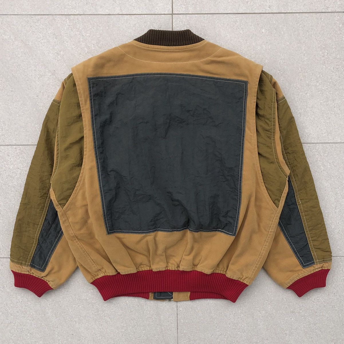 Japanese Brand Vintage Zig Zag Japan Casual Club Bomber Jacket Size US M / EU 48-50 / 2 - 3 Thumbnail