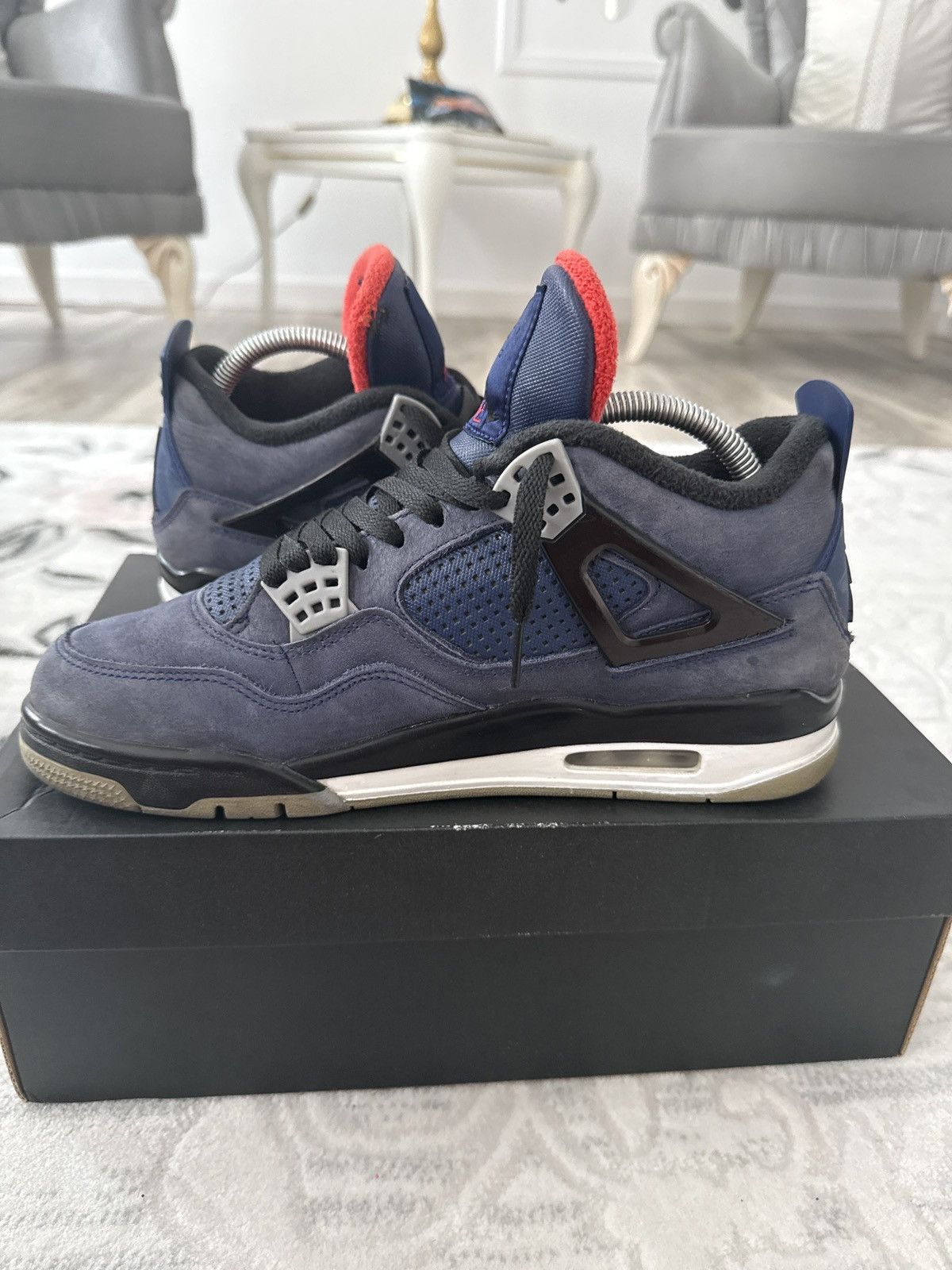Jordan Brand Jordan 4 Winterized Loyal Blue 2019 Size US 8.5 / EU 41-42 - 4 Thumbnail