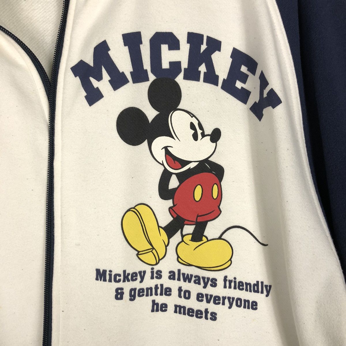 Mickey Mouse × Vintage Mickey Mouse Sweater Jacket Rare Vintage Large Size US L / EU 52-54 / 3 - 15 Thumbnail