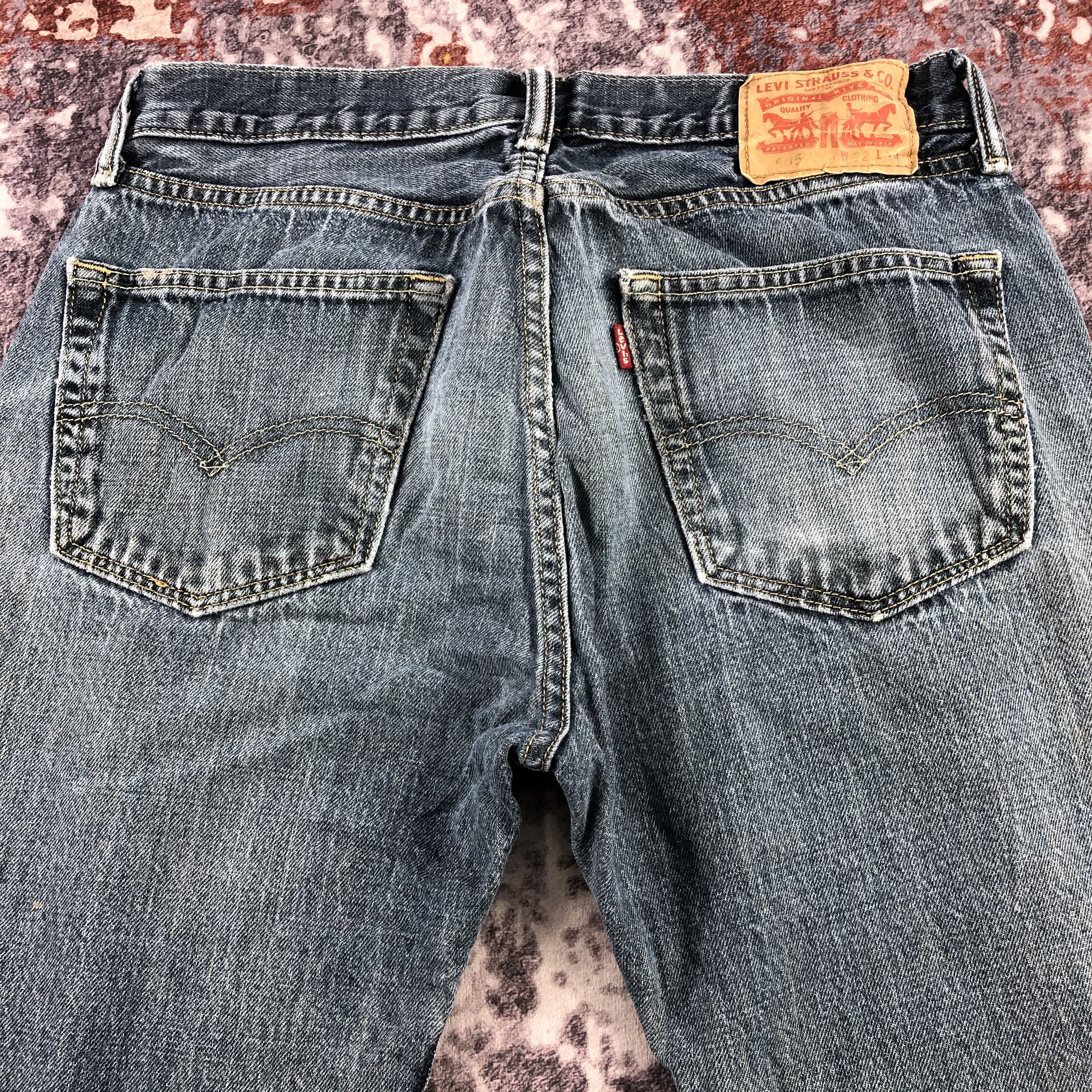 Levi's × Vintage Vintage Blue Wash Levis 505 Jeans-JM3126 Size US 31 - 4 Thumbnail