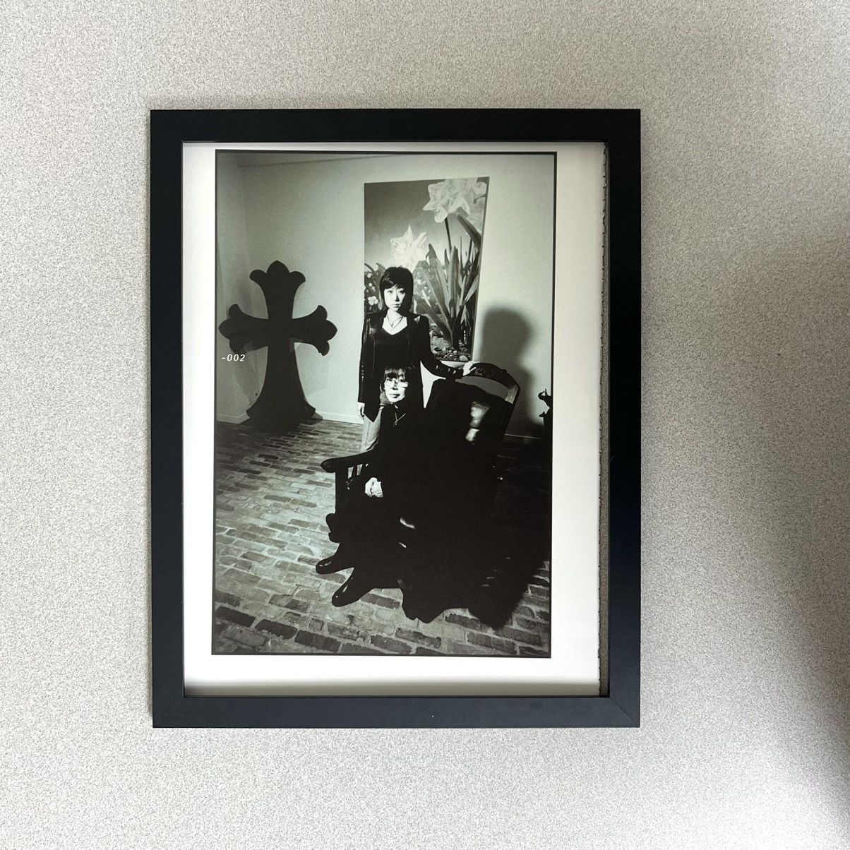 Chrome Hearts Chrome Hearts black/white 9x11 Framed poster Size ONE SIZE - 1 Thumbnail