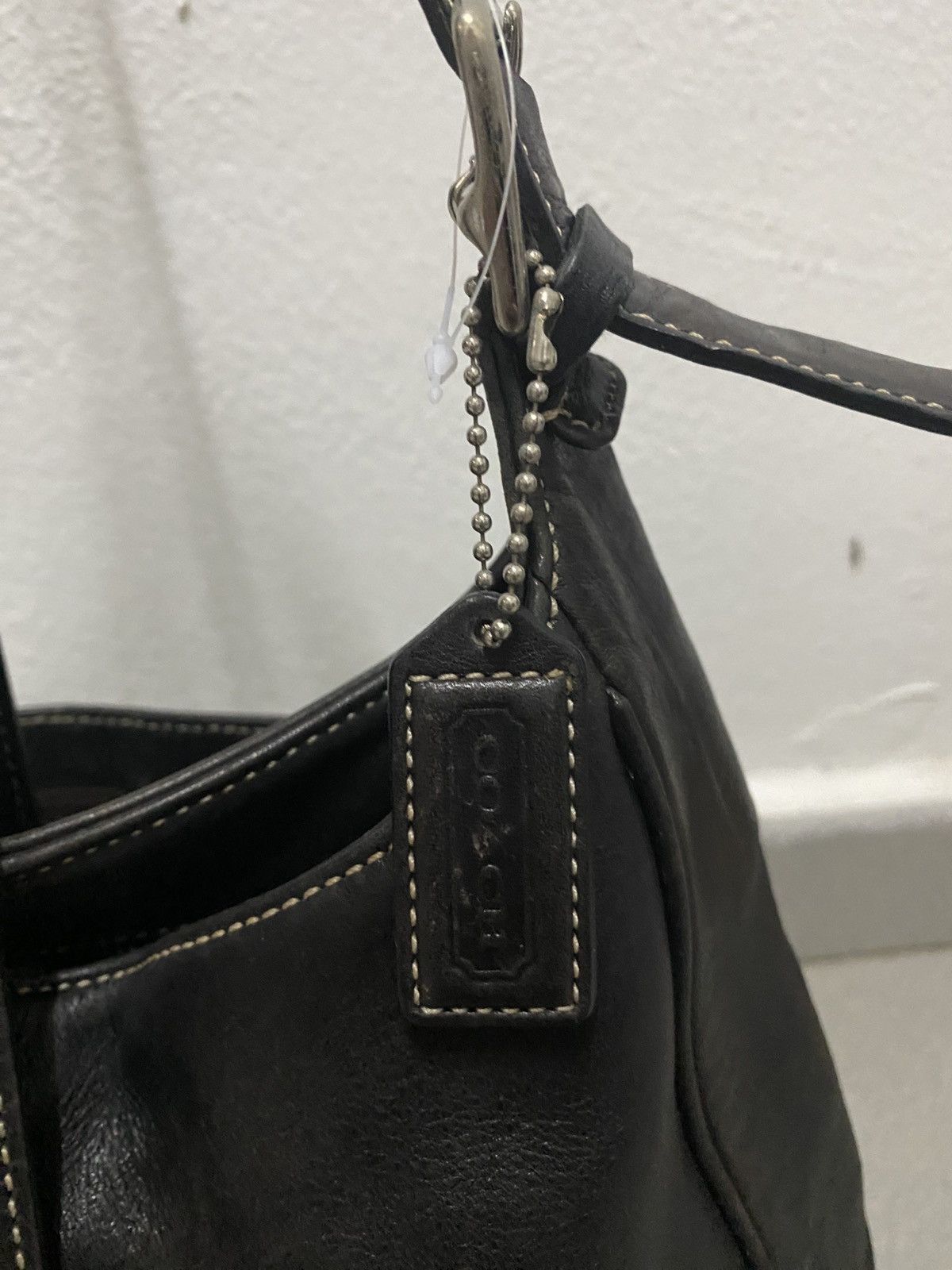 Coach × Leather × Vintage Vintage Coach Hampton Hobo Bag Cowhide Leather Size ONE SIZE - 5 Thumbnail