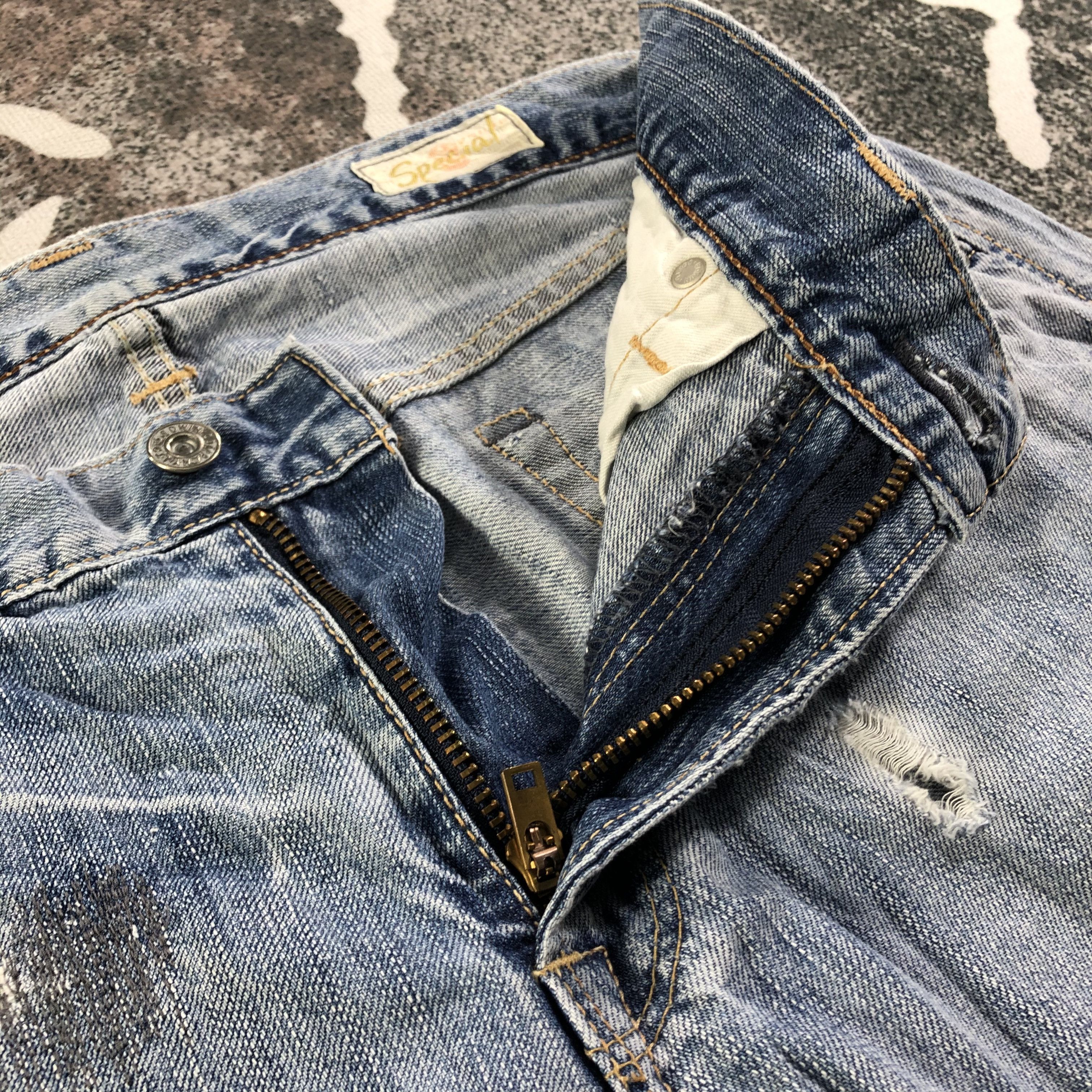 Edwin Vintage Edwin Jeans Distressed Denim KJ2127 Size US 32 / EU 48 - 7 Thumbnail