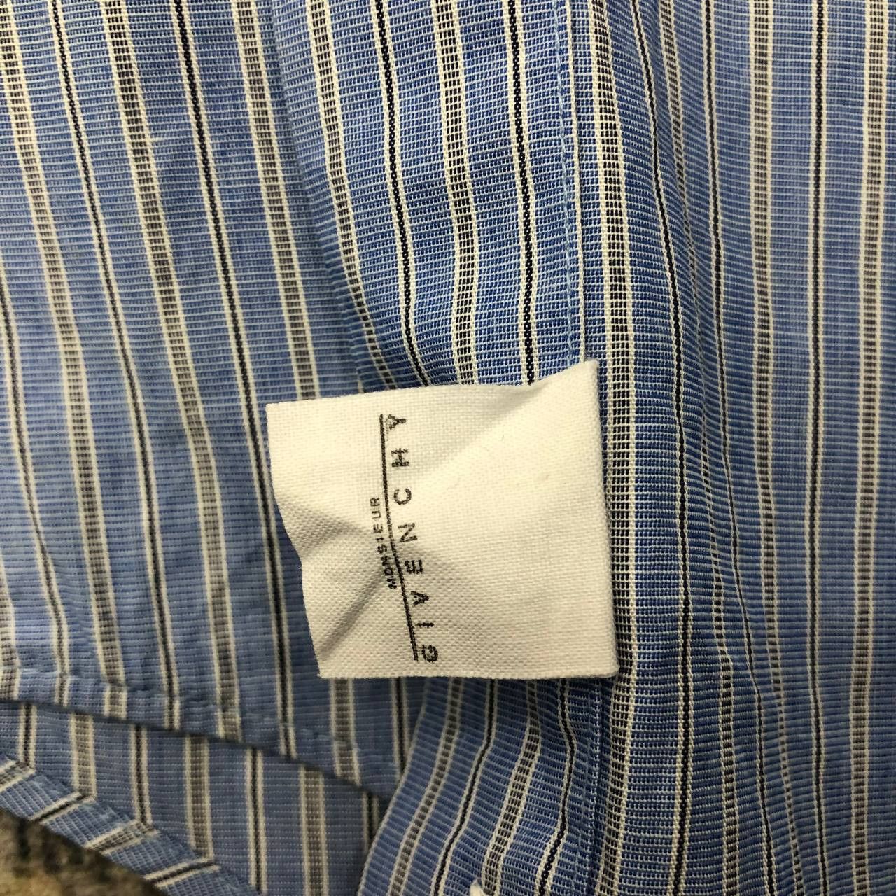 Givenchy T290 GIVENCHY MONSIEUR STRIPED SHIRTS Size US L / EU 52-54 / 3 - 7 Thumbnail