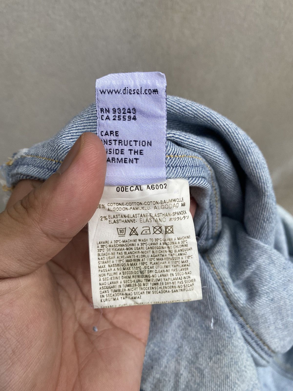 Designer × Diesel Diesel Jeans Size 29" - 8 Thumbnail