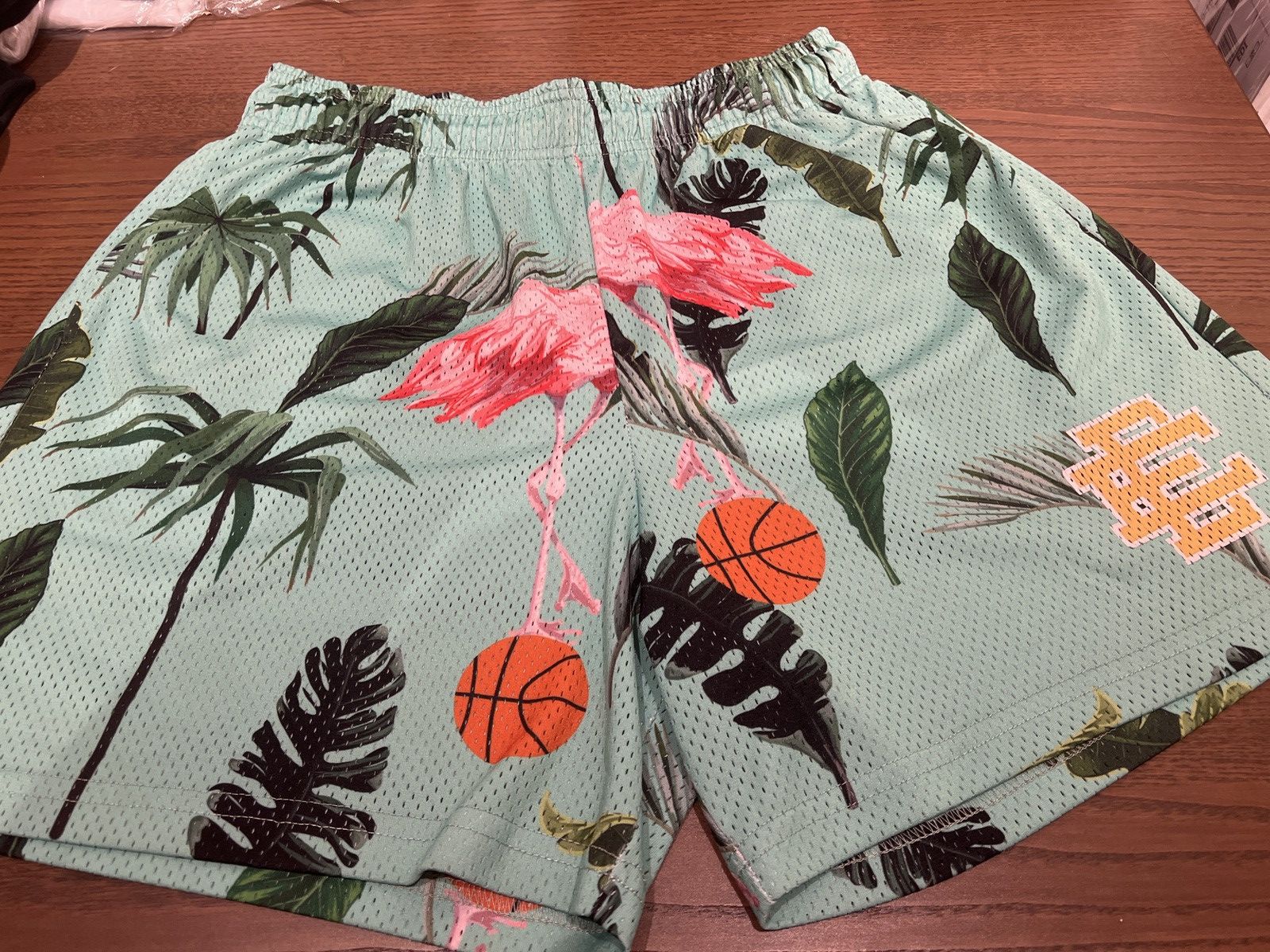 Eric Emanuel Miami Store Opening Teal Shorts 2022 Size US 36 / EU 52 - 1 Thumbnail
