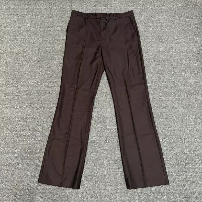 Acne Studios Acne Studios Burgundy Tailored Trousers Size US 34 / EU 50 - 1 Thumbnail