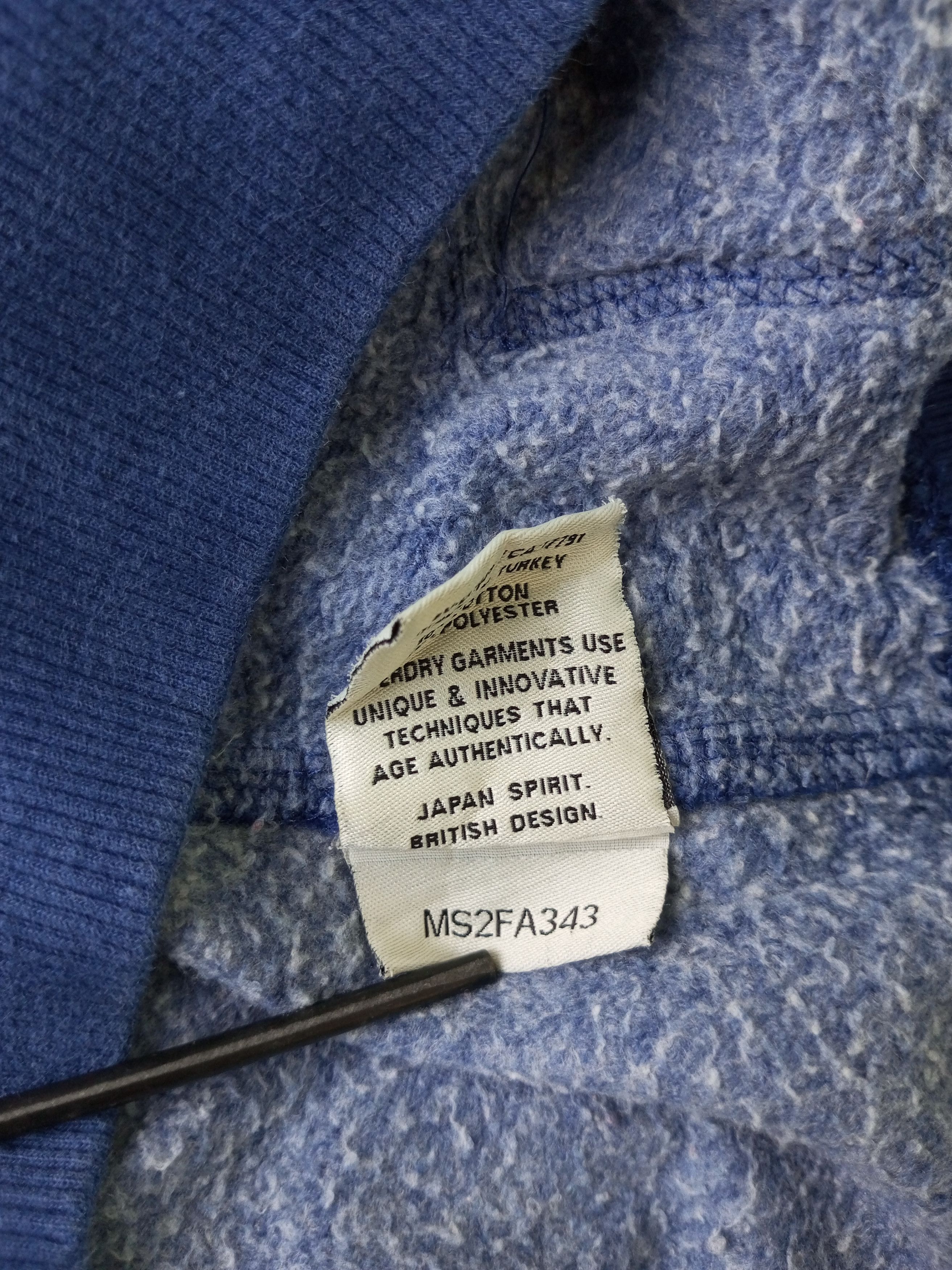 Japanese Brand × Le Grande Bleu (L.G.B.) × Superdry Super Dry Limited Edition Fur Hoodie Size US M / EU 48-50 / 2 - 12 Thumbnail