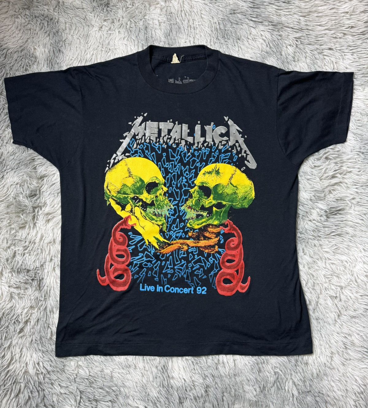 Band Tees Vintage Metallica Size US XL / EU 56 / 4 - 1 Thumbnail