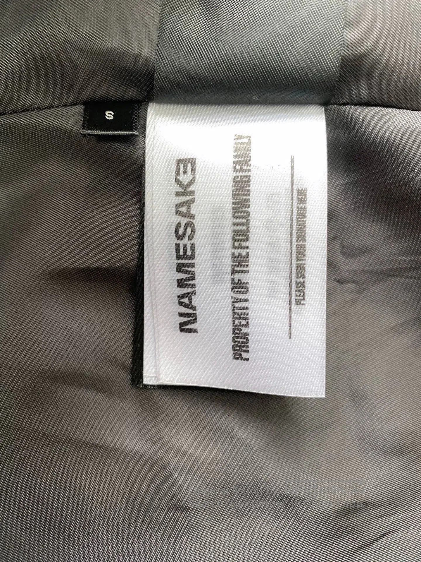 NAMESAKE black and white fleece jacket with color blocking. Size US S / EU 44-46 / 1 - 8 Thumbnail