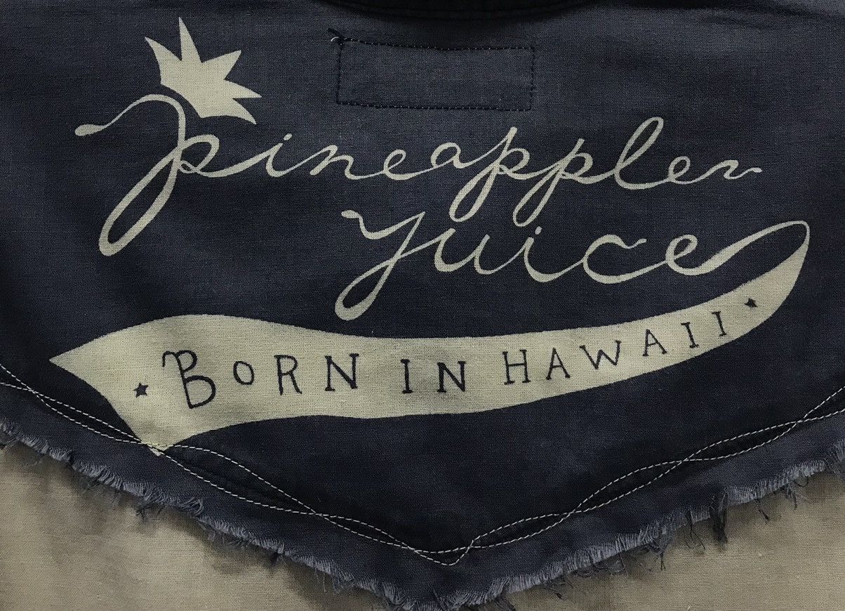 Japanese Brand × Vintage Vintage Pineapple Juice Born In Hawaii Shirt Button Up Size US L / EU 52-54 / 3 - 5 Thumbnail