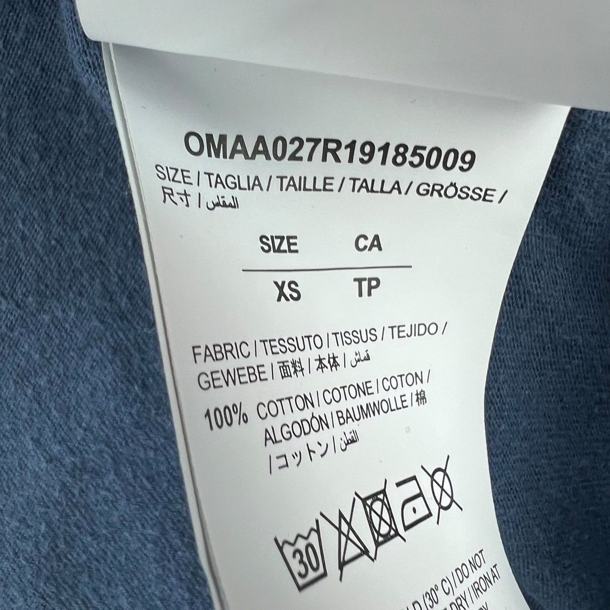 Off-White Off-White Impressionism Boat Blue T Shirt Size US XS / EU 42 / 0 - 5 Thumbnail