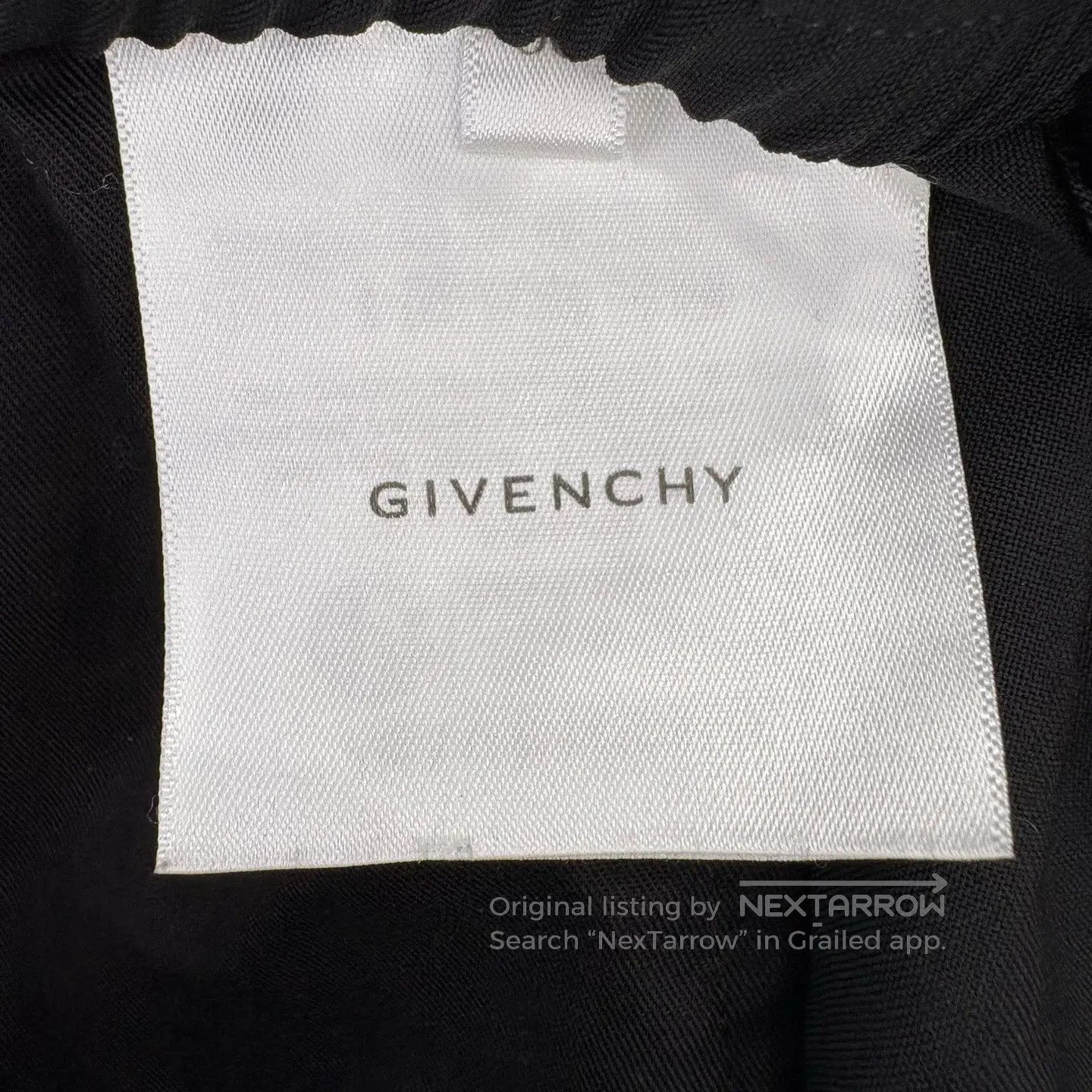 Givenchy Givenchy Men's Nylon 4G Metal Label Wool Casual Pants Size US 34 / EU 50 - 5 Thumbnail