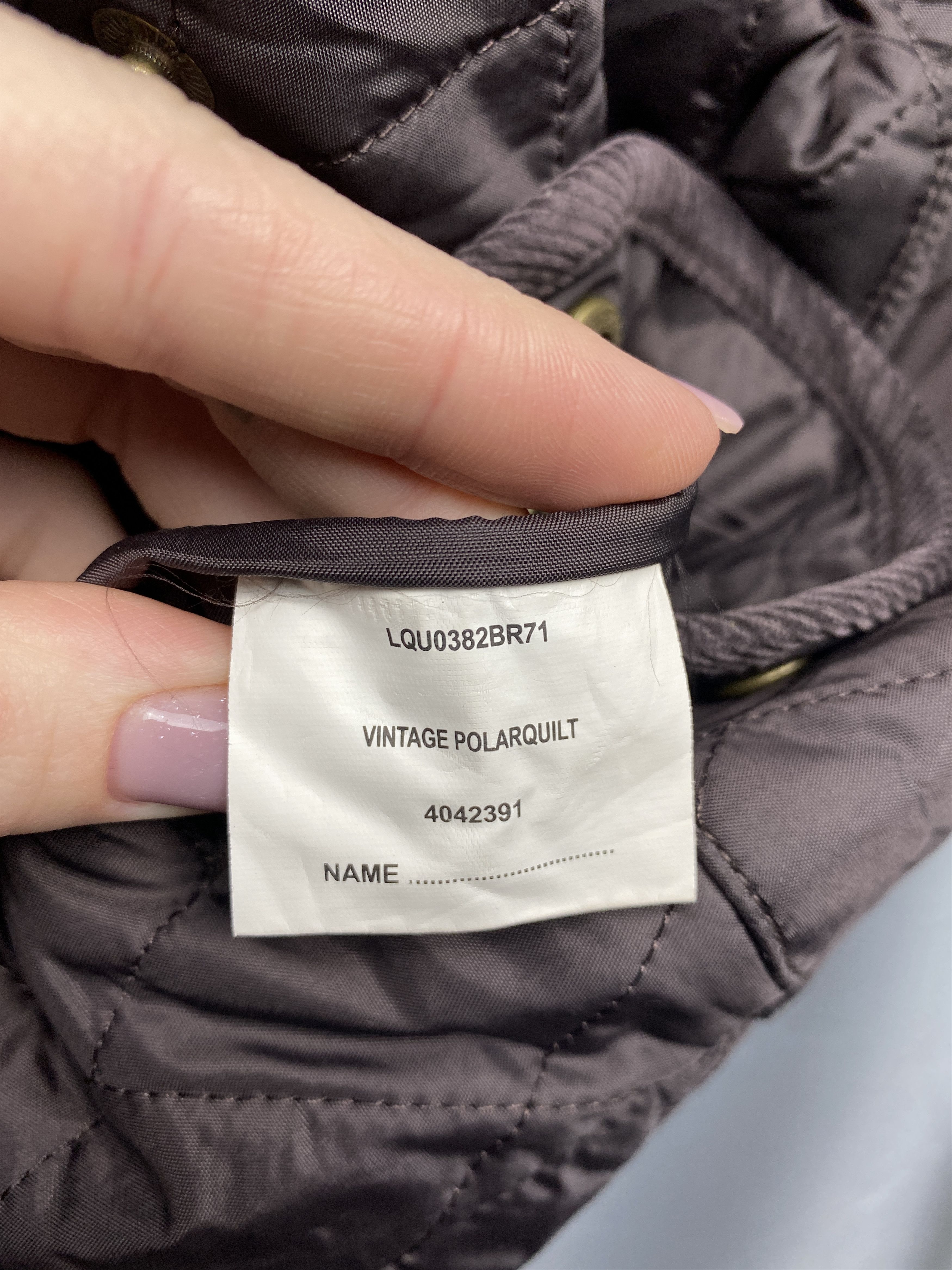 Barbour × Vintage Barbour Womens Vintage Polarquilt Quilted Jacket Size M / US 6-8 / IT 42-44 - 7 Thumbnail