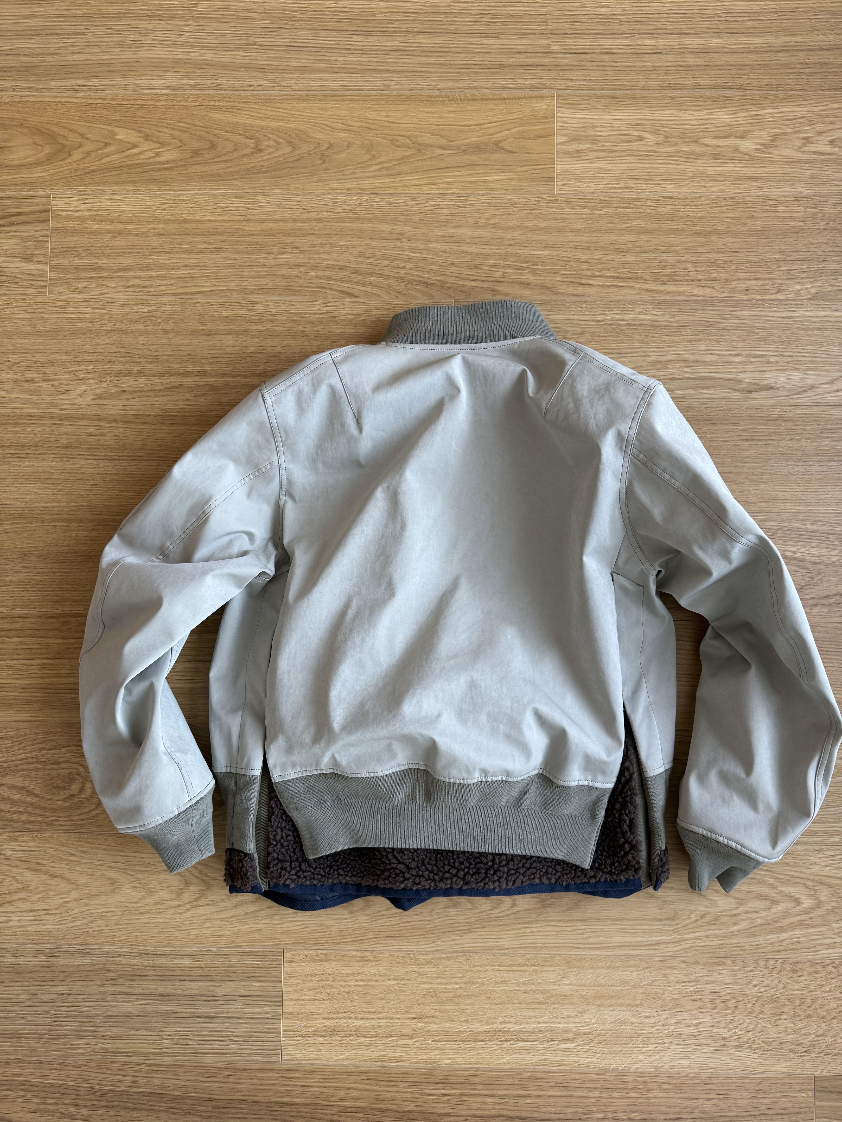 Sacai Sacai Faux Suede Bomber Jacket Size US M / EU 48-50 / 2 - 4 Thumbnail