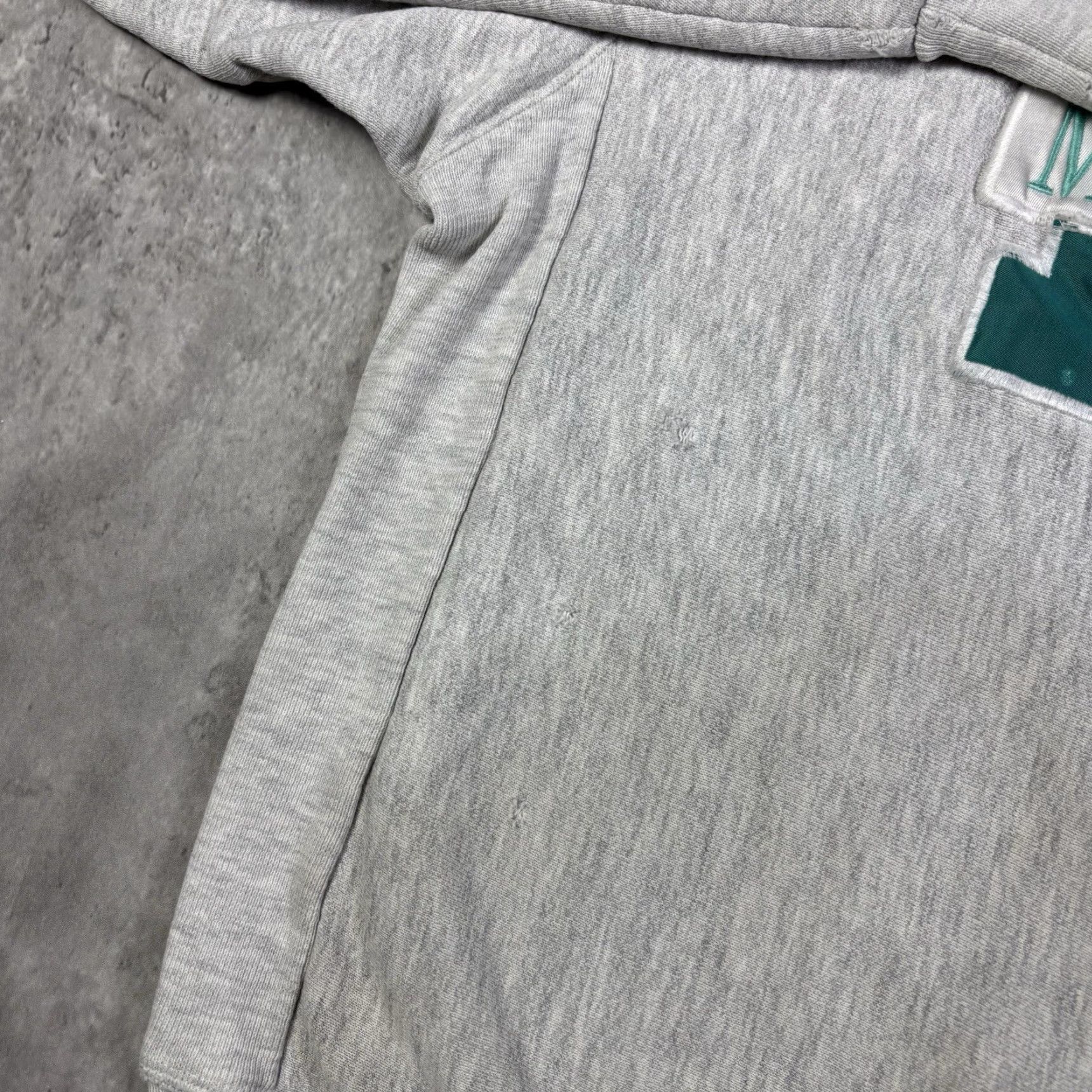Vintage VINTAGE Millersville University Reverse Weave Pullover Sweatshirt M Gray 90s University Embroidered Logo Pullover Sweatshirt Men Cotton Knit Size US M / EU 48-50 / 2 - 6 Thumbnail