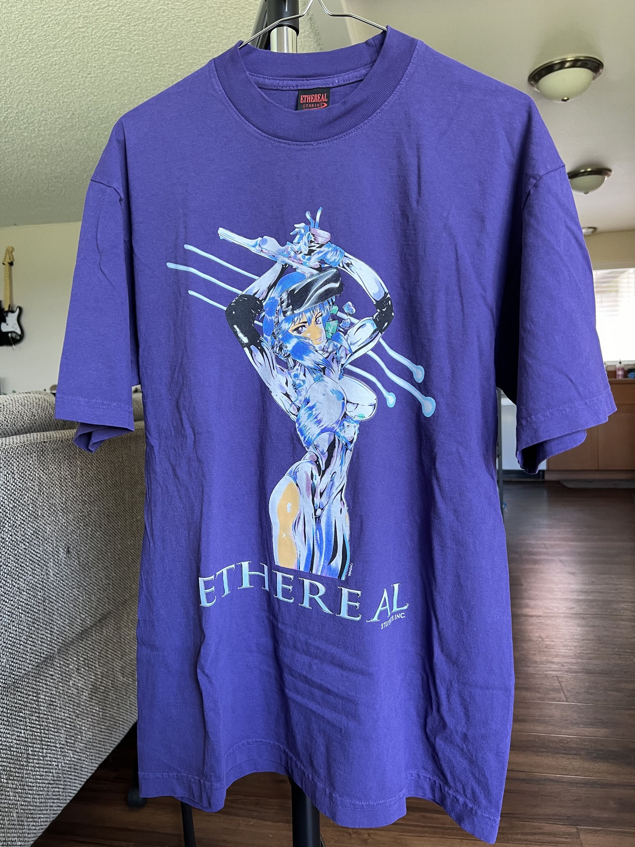 Hook-Ups × Vintage Ethereal Studios Ghost in the Shell tee 