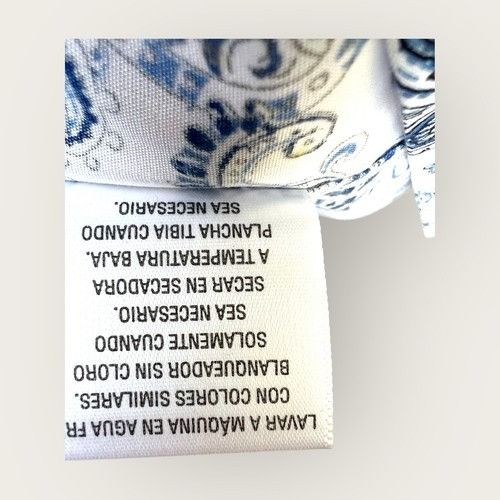 Tasso Elba Beautiful Tasso Elba Shirt Mens Small Blue Paisley Long Slee Size US S / EU 44-46 / 1 - 8 Thumbnail