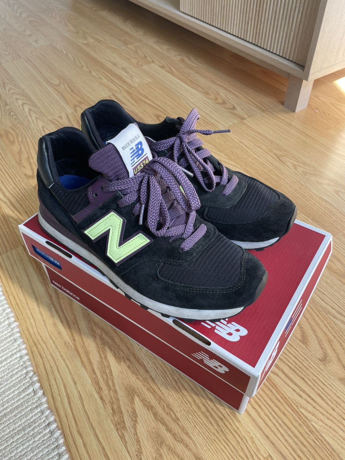 New Balance New Balance 574 - MADE IN USA Size US 9 / EU 42 - 4 Thumbnail