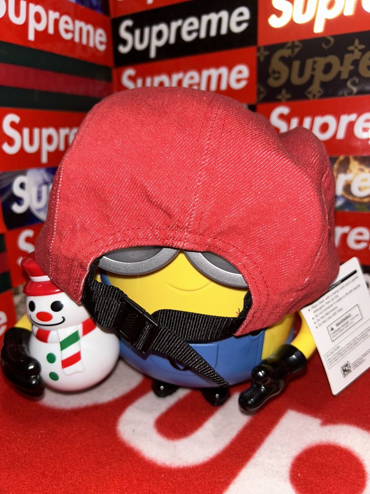 Supreme Supreme Denim Camp Cap SS18 NEW RARE HAT Size ONE SIZE - 4 Thumbnail