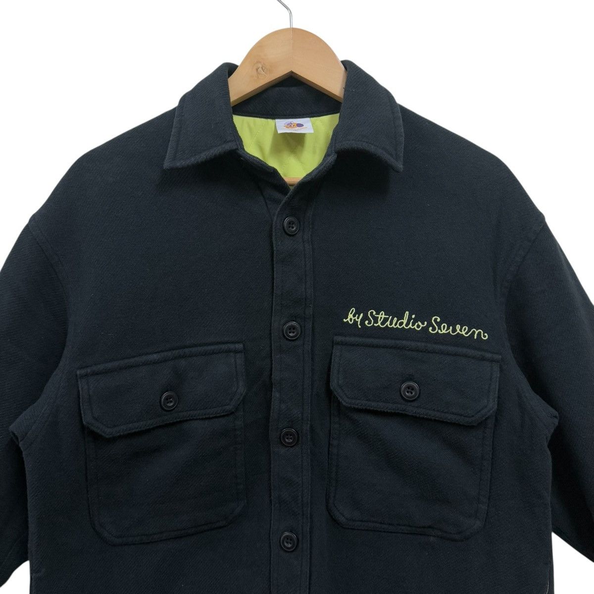 GU Honest College by Studio Seven Padded Shirt Jacket Naoto Size US L / EU 52-54 / 3 - 3 Thumbnail