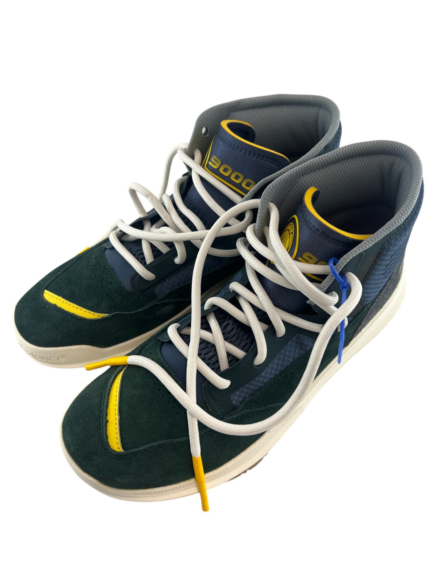 New Balance New Balance Kawhi Leonard Hi Top Men's Sz 10 Green/Blue Size US 10 / EU 43 - 9 Thumbnail