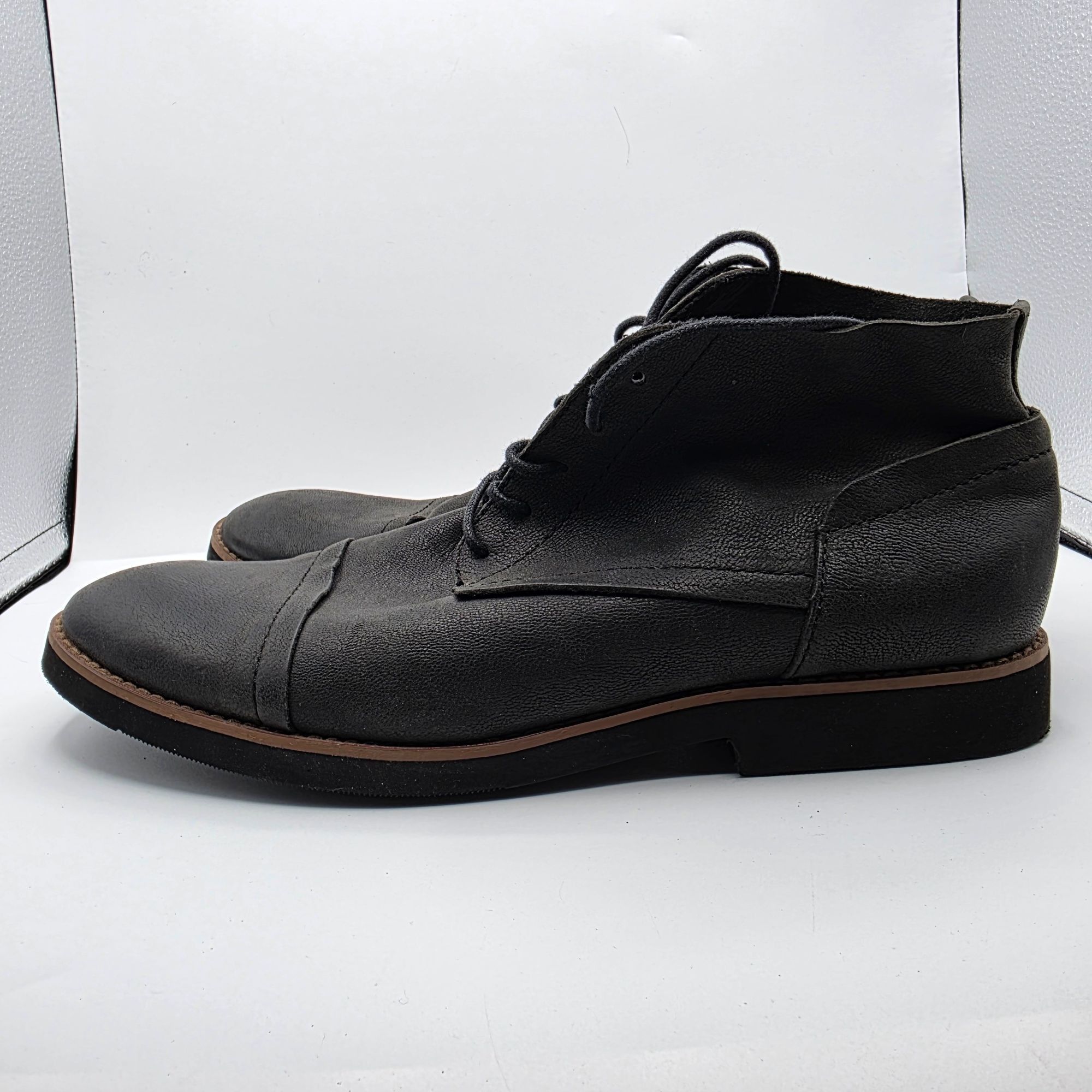 Other Bucks By Walk Over Mens Size 11 Black Boots Walking Casual P Size US 11 / EU 44 - 13 Thumbnail