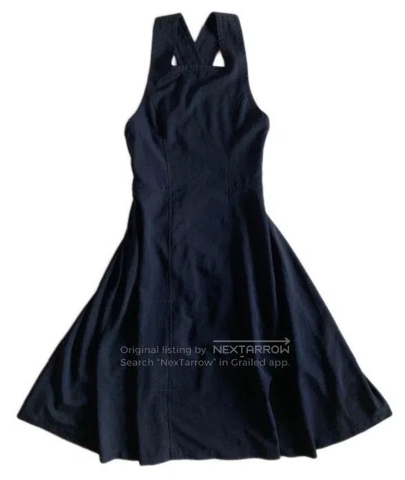 Comme des Garcons Comme Des Garcons Black Cross Tie Flare Dress Size M / US 6-8 / IT 42-44 - 1 Thumbnail