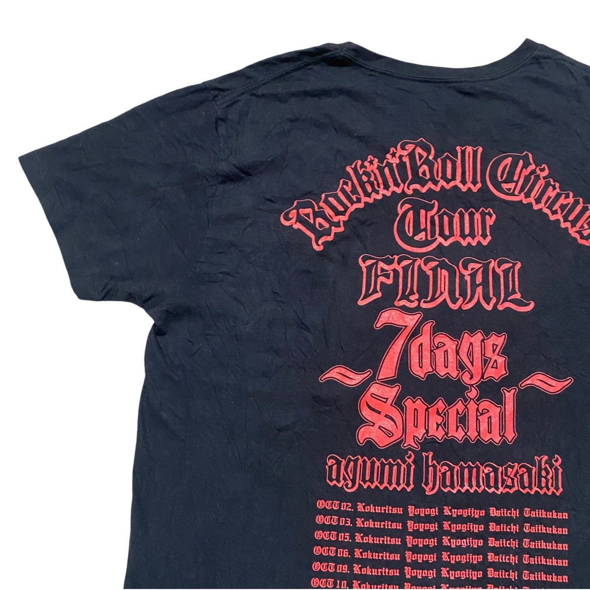 Japanese Brand Ayumi Hamasaki Rock n roll Circus Tour Merch Size US M / EU 48-50 / 2 - 8 Thumbnail