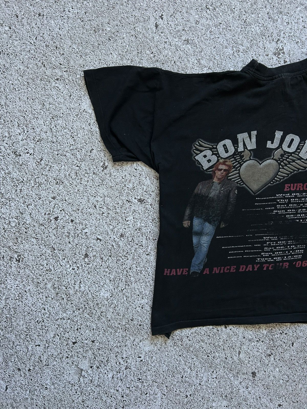 Band Tees × Bon Jovi Vintage Bon Jovi Have A Nice Day European Tour 2006 T-Shirt Size US XXL / EU 58 / 5 - 7 Thumbnail