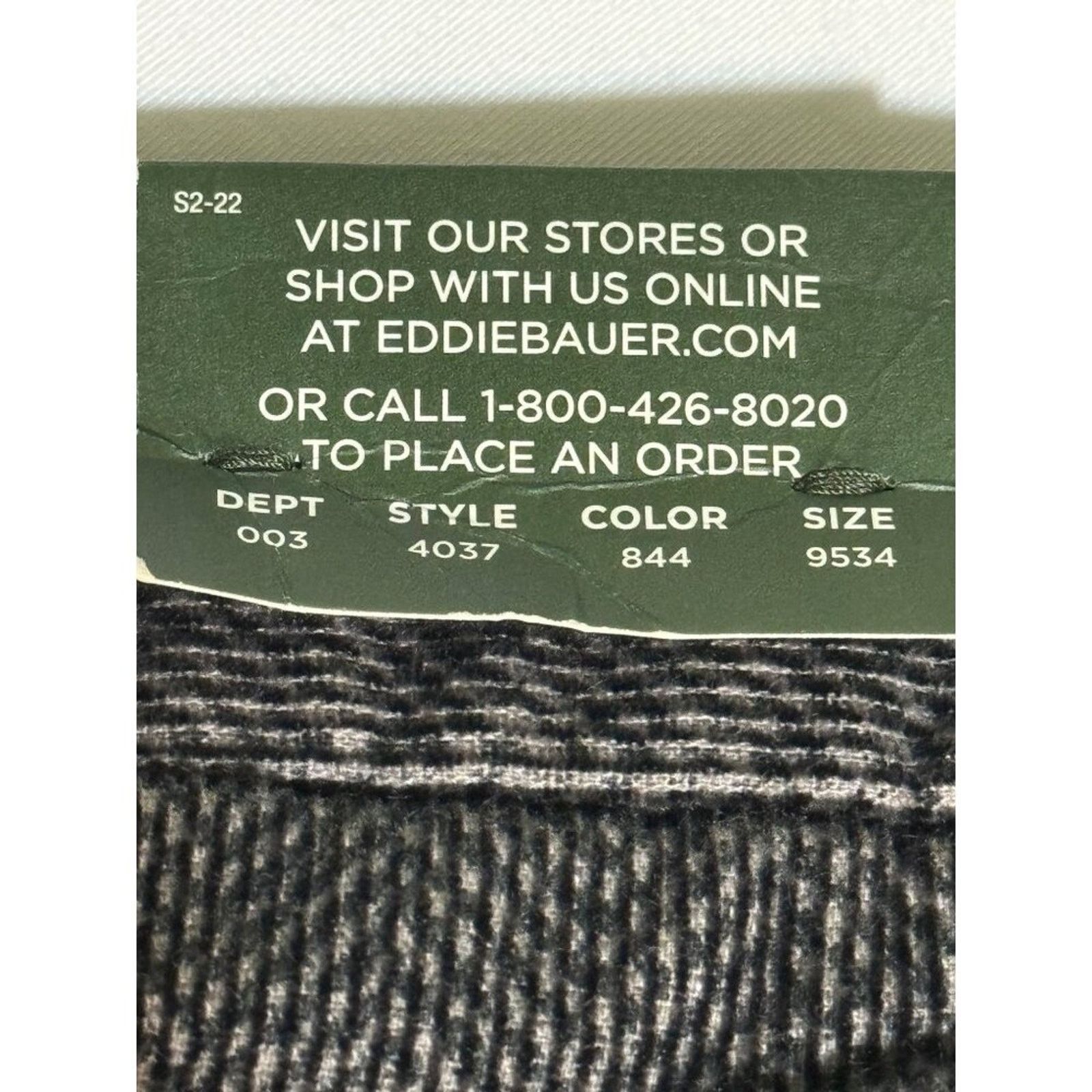 Eddie Bauer Eddie Bauer Classic Fit Textured Classic Gray 36X32 NWT Size US 36 / EU 52 - 7 Thumbnail