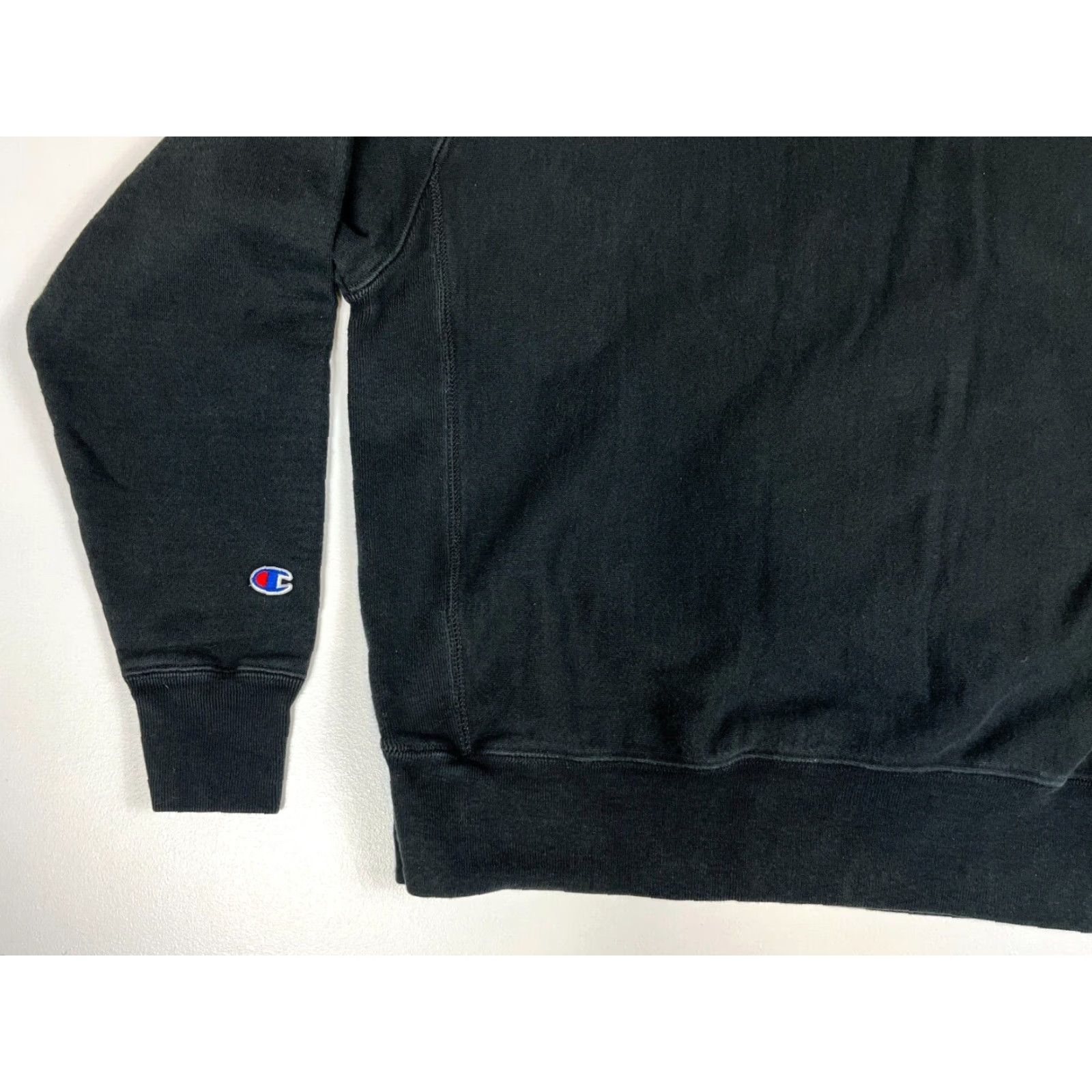 Champion VINTAGE? No, not vintage. Champion x Hebru Brantley Vision Reverse Weave Hoodie M Black Logo Graphic Print Mens Hoodie Size US M / EU 48-50 / 2 - 6 Thumbnail