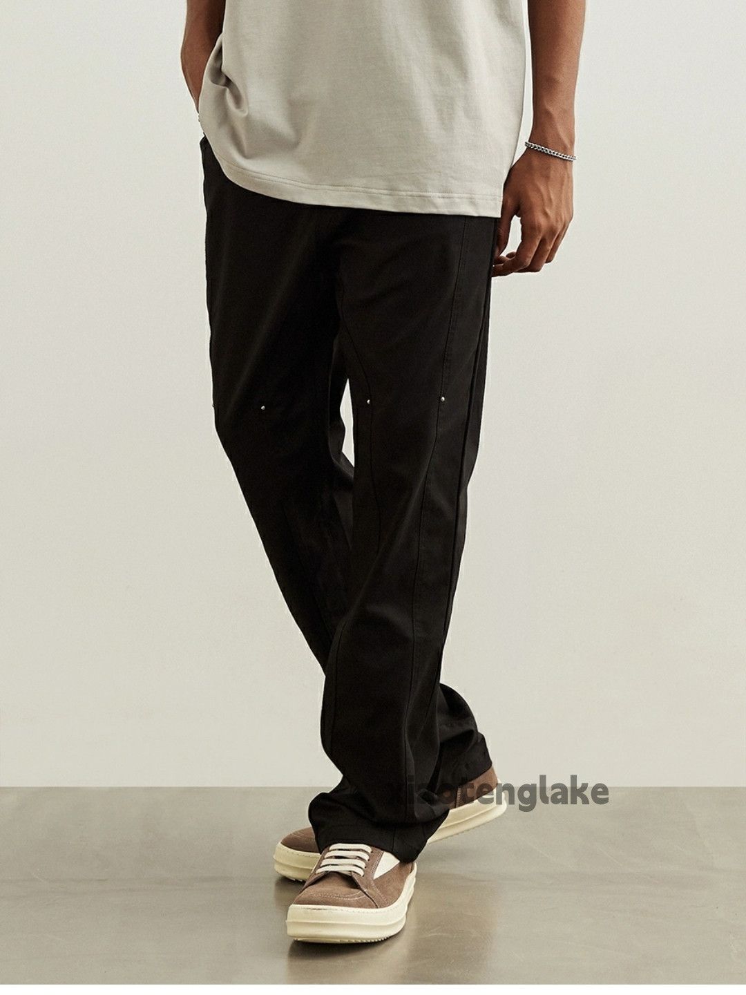 patchwork punk yuppie skate hiphop flared pants