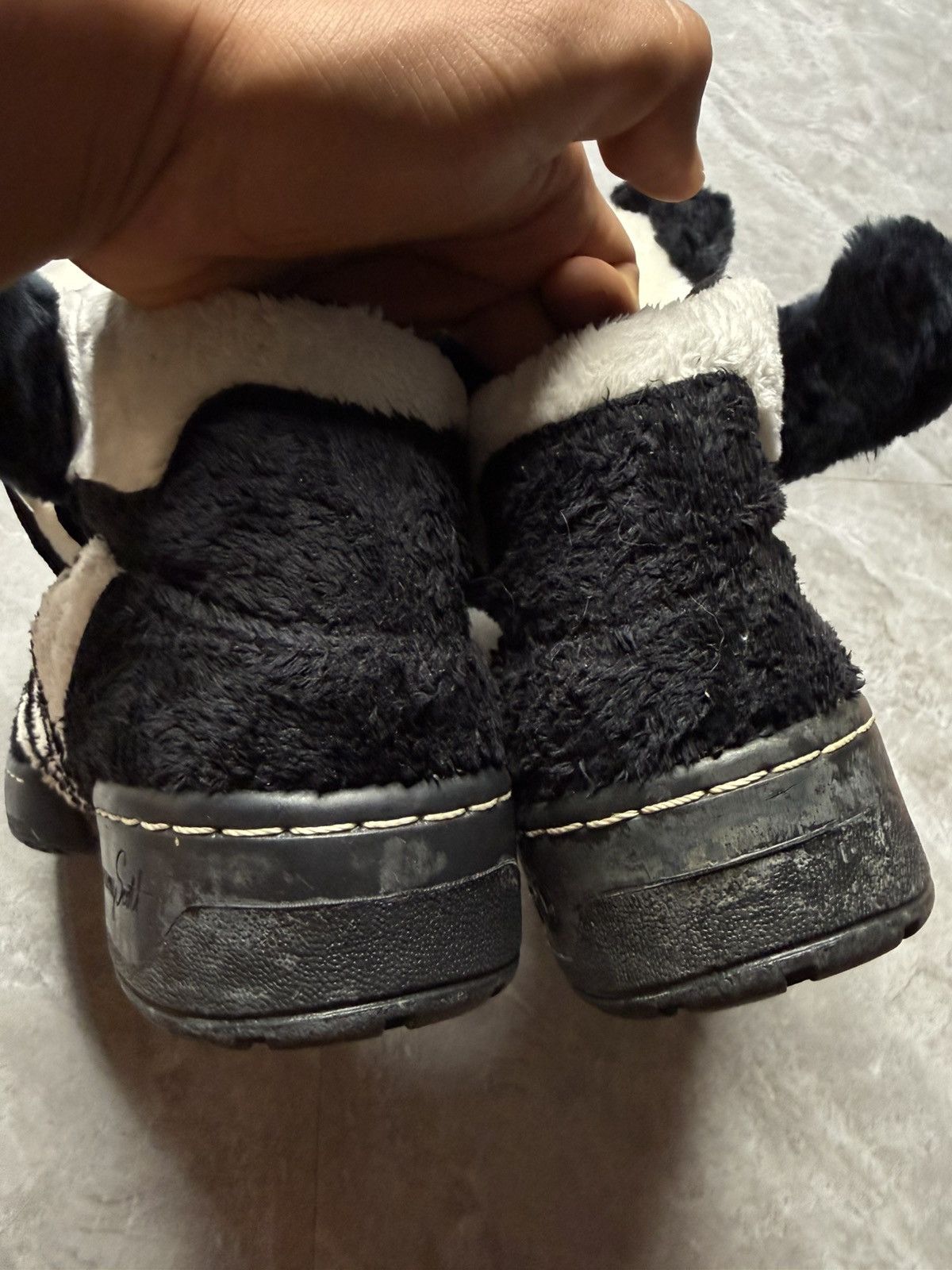 Adidas × Jeremy Scott Adidas By Jeremy Scott F/W 11 Panda Hightop Sneakers Size US 9.5 / EU 42-43 - 10 Thumbnail