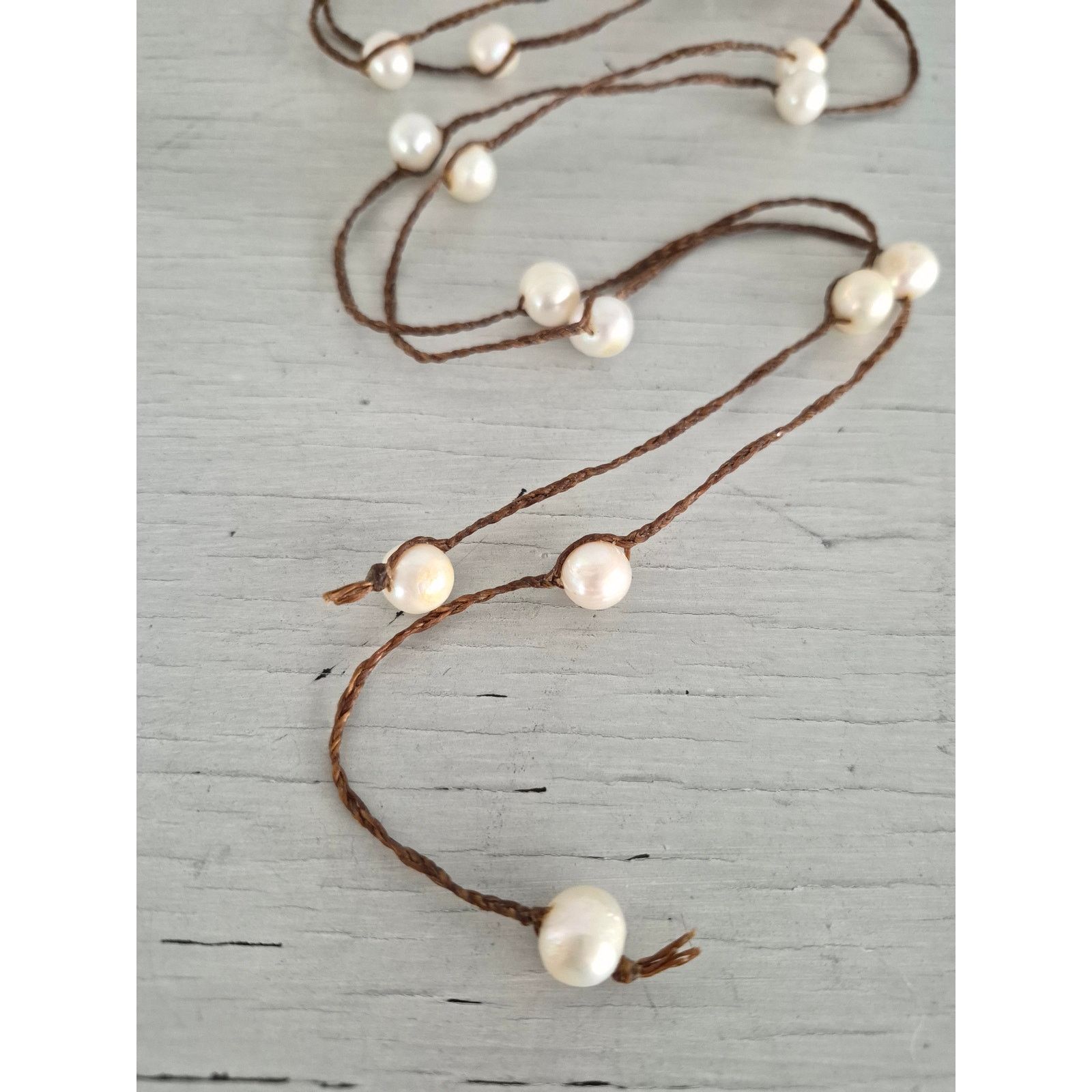 Other Boho Corde Freshwater Pearl Lariat Multi-strand Necklace Size ONE SIZE - 1 Thumbnail