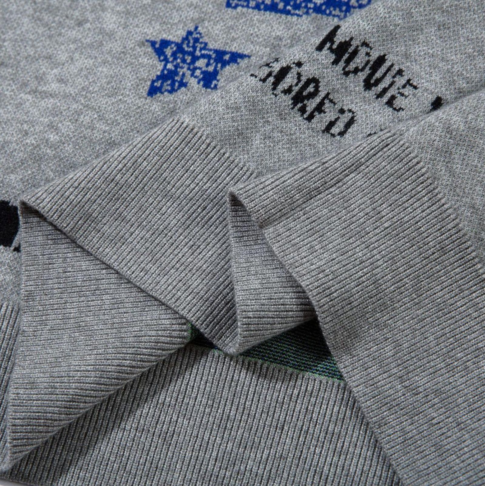 Japanese Brand Gray Multi-Text Graphic Sweater Size US M / EU 48-50 / 2 - 3 Thumbnail