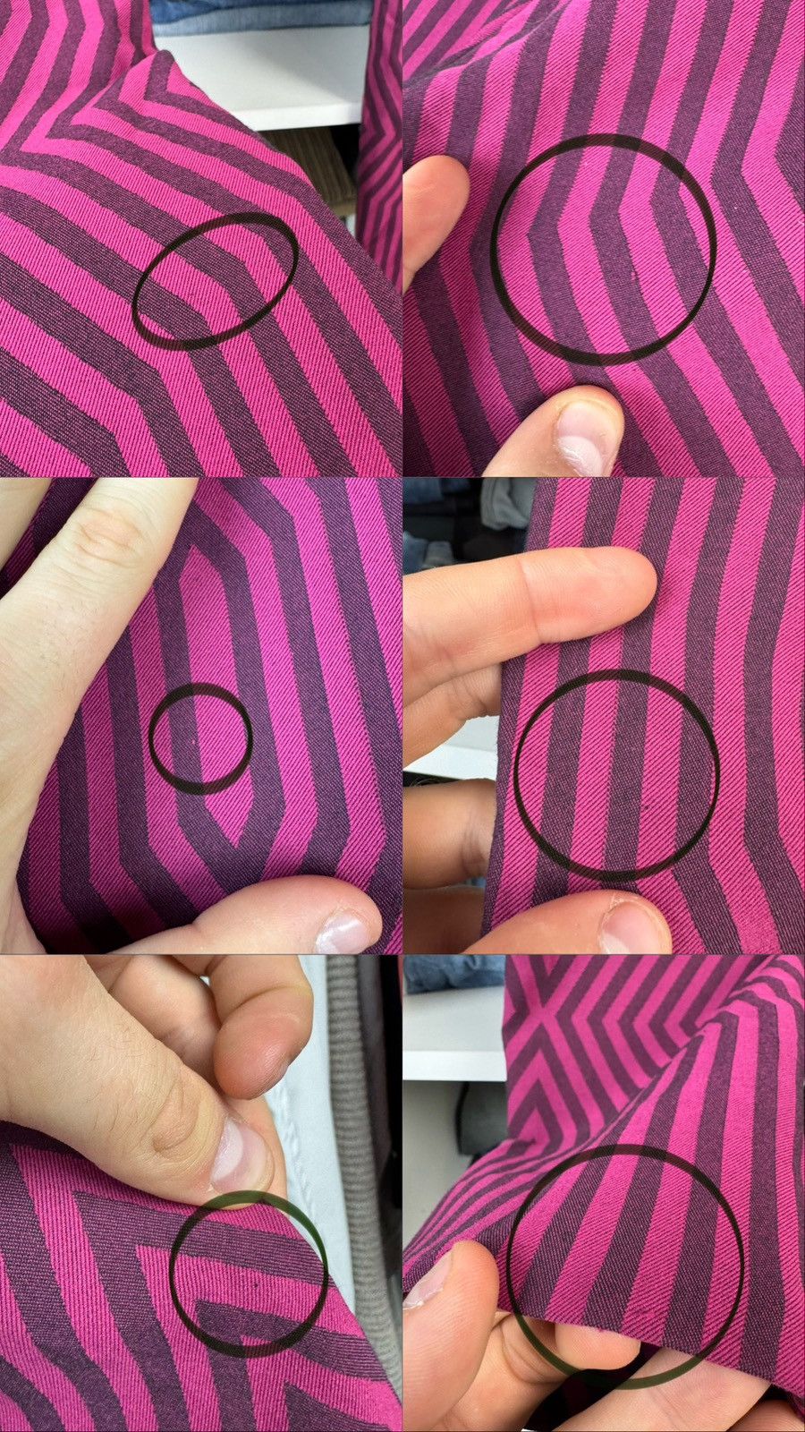 Issey Miyake Issey Miyake Women's Geometric Print Pants Size 3 Size 27" / US 4 / IT 40 - 23 Thumbnail
