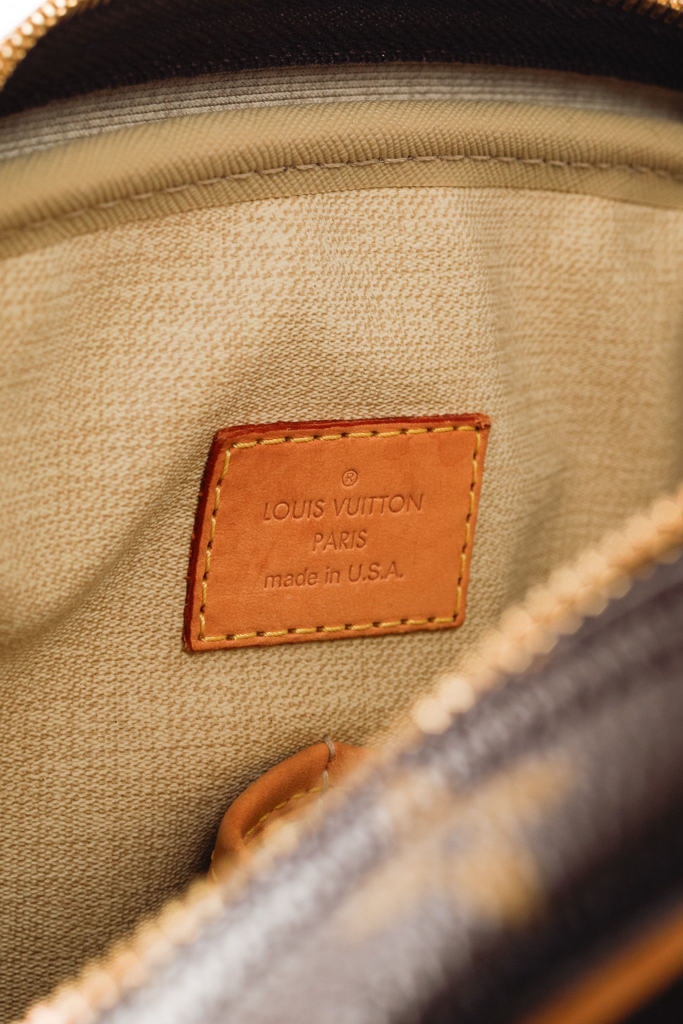 Louis Vuitton Louis Vuitton Trouville Monogram Canvas Top-Handle Bag Size ONE SIZE - 11 Thumbnail