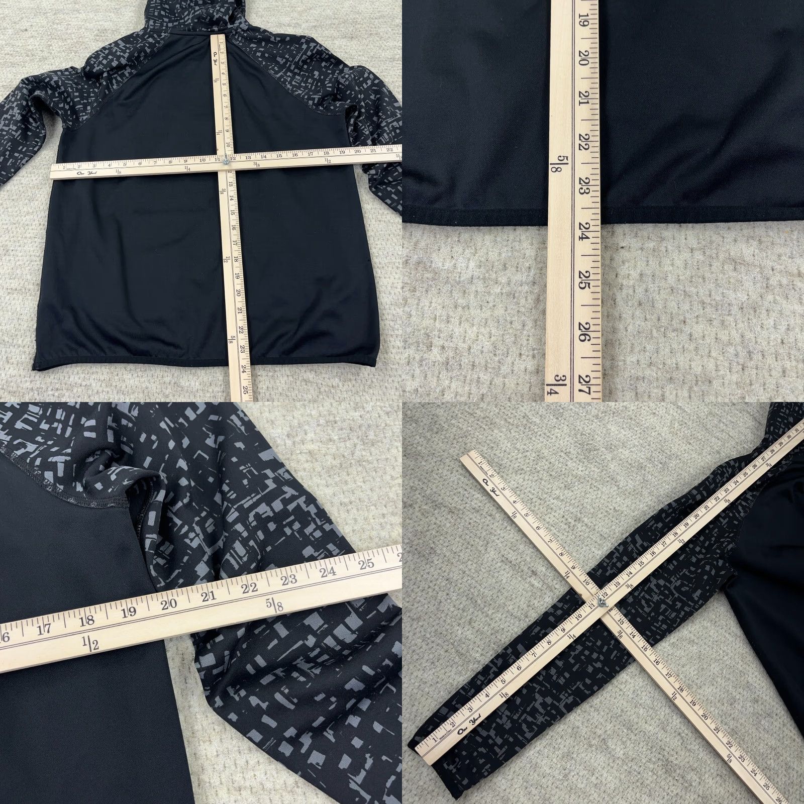 Nike Nike Dri-Fit Hoodie Women Medium Black Pink Sweatshirt Pullover Activewear Size M / US 6-8 / IT 42-44 - 8 Thumbnail
