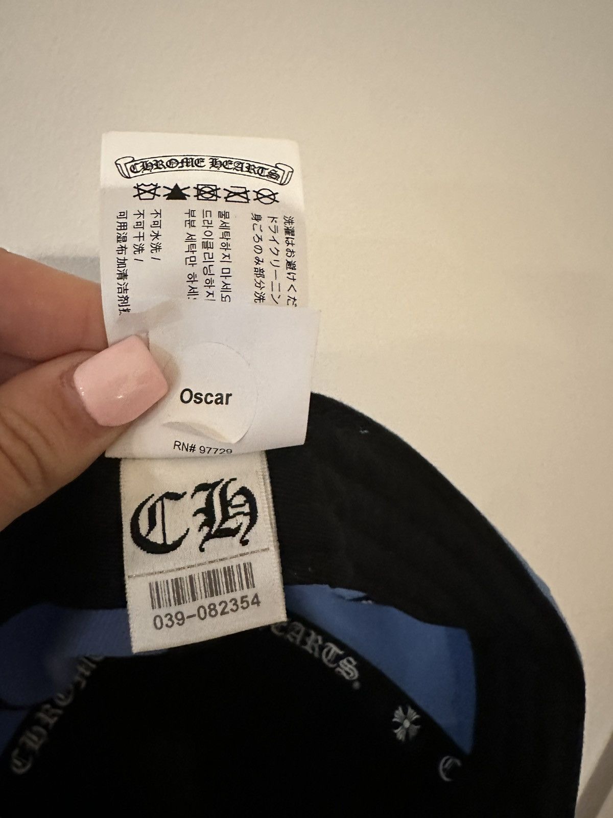 Chrome Hearts RARE Chrome Hearts Heart Embroidered Hat Size ONE SIZE - 10 Thumbnail