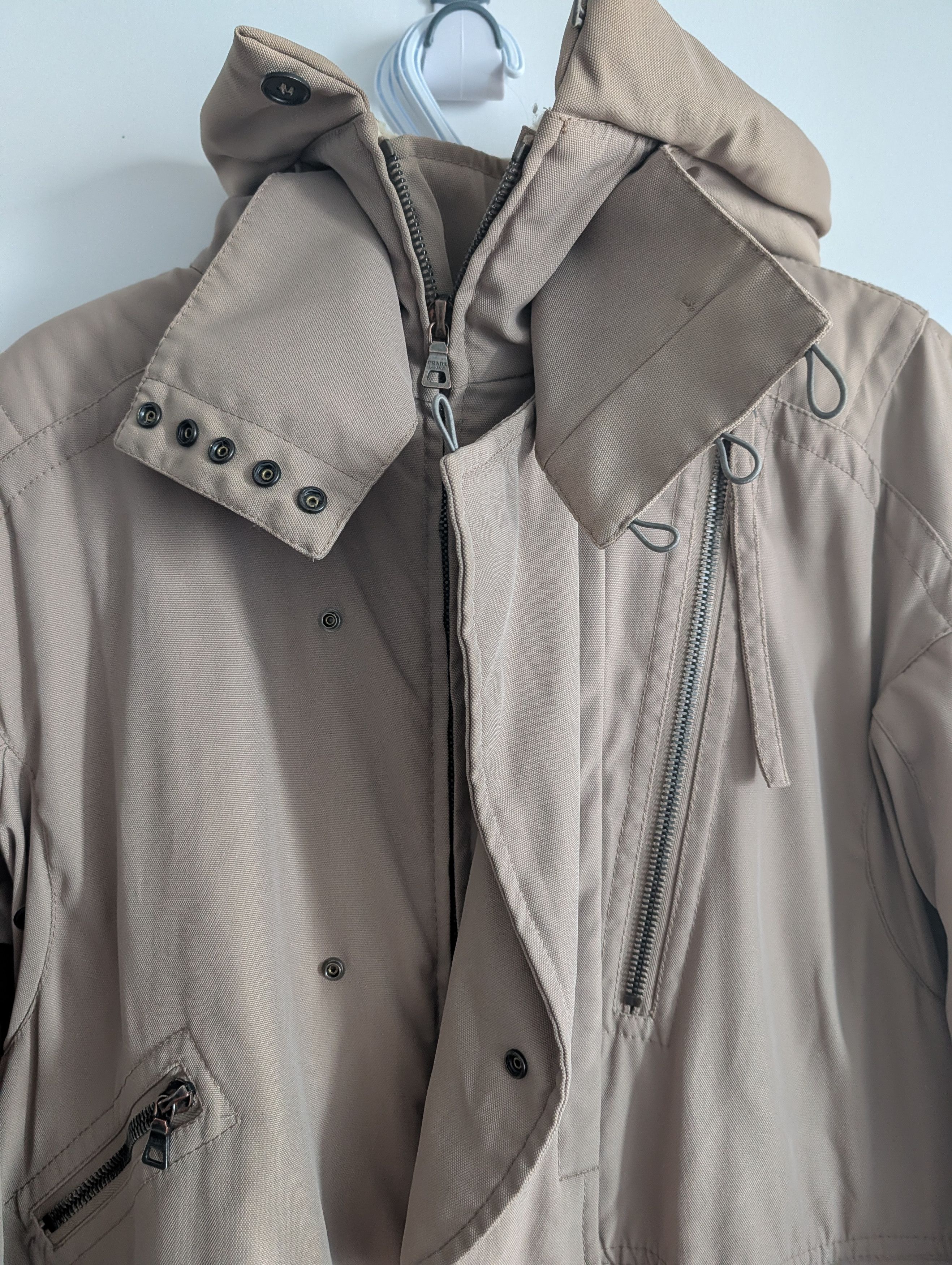 Prada Prada SGV580 Military Biker Ski Coat Parka Size US XL / EU 56 / 4 - 2 Thumbnail