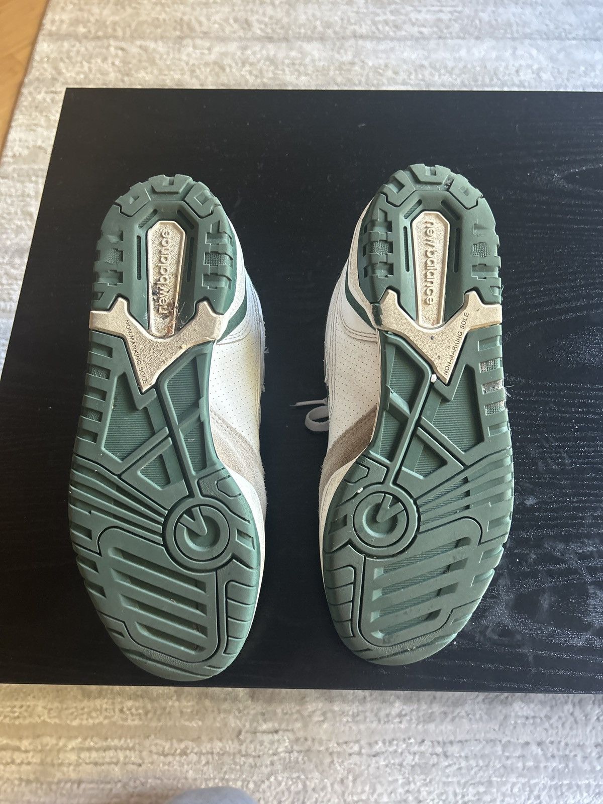 New Balance White and green New Balance 550 Size US 9 / EU 42 - 6 Thumbnail