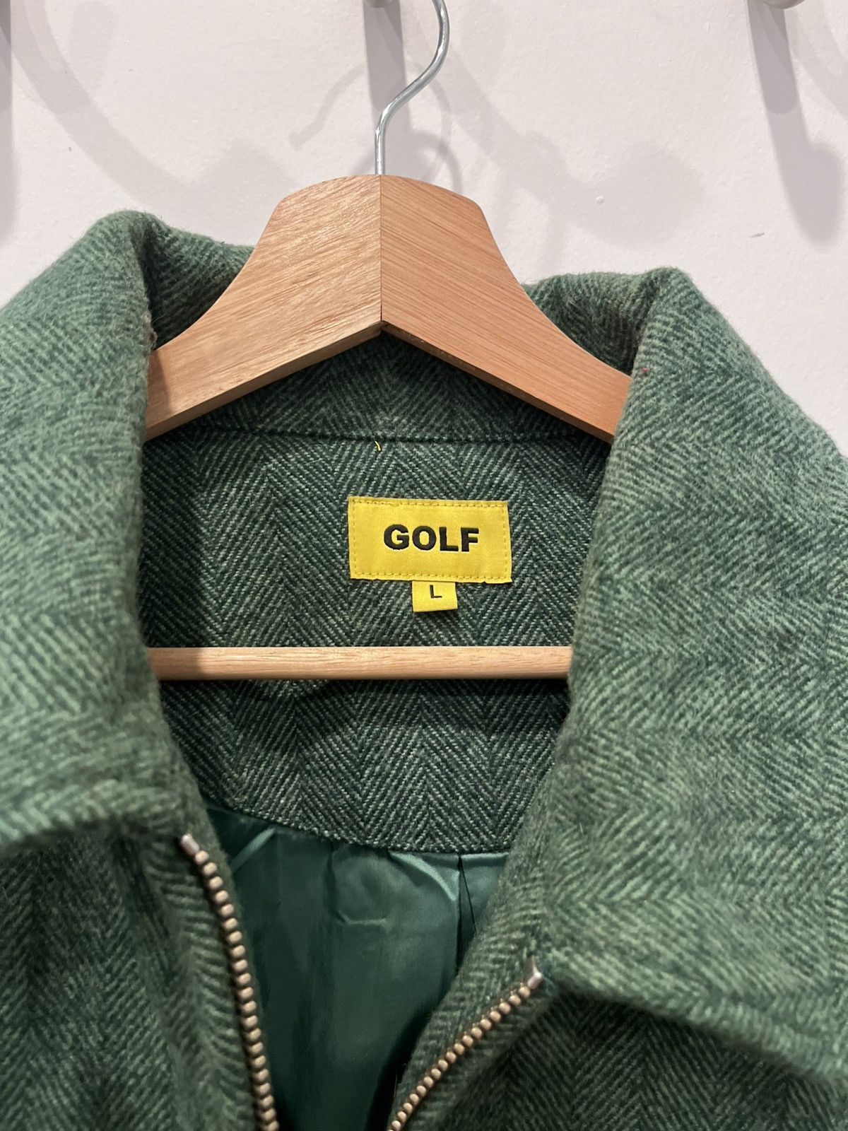 Golf Wang GOLF WANG WOOL HERRINGBONE WORK JACKET Size US L / EU 52-54 / 3 - 5 Thumbnail