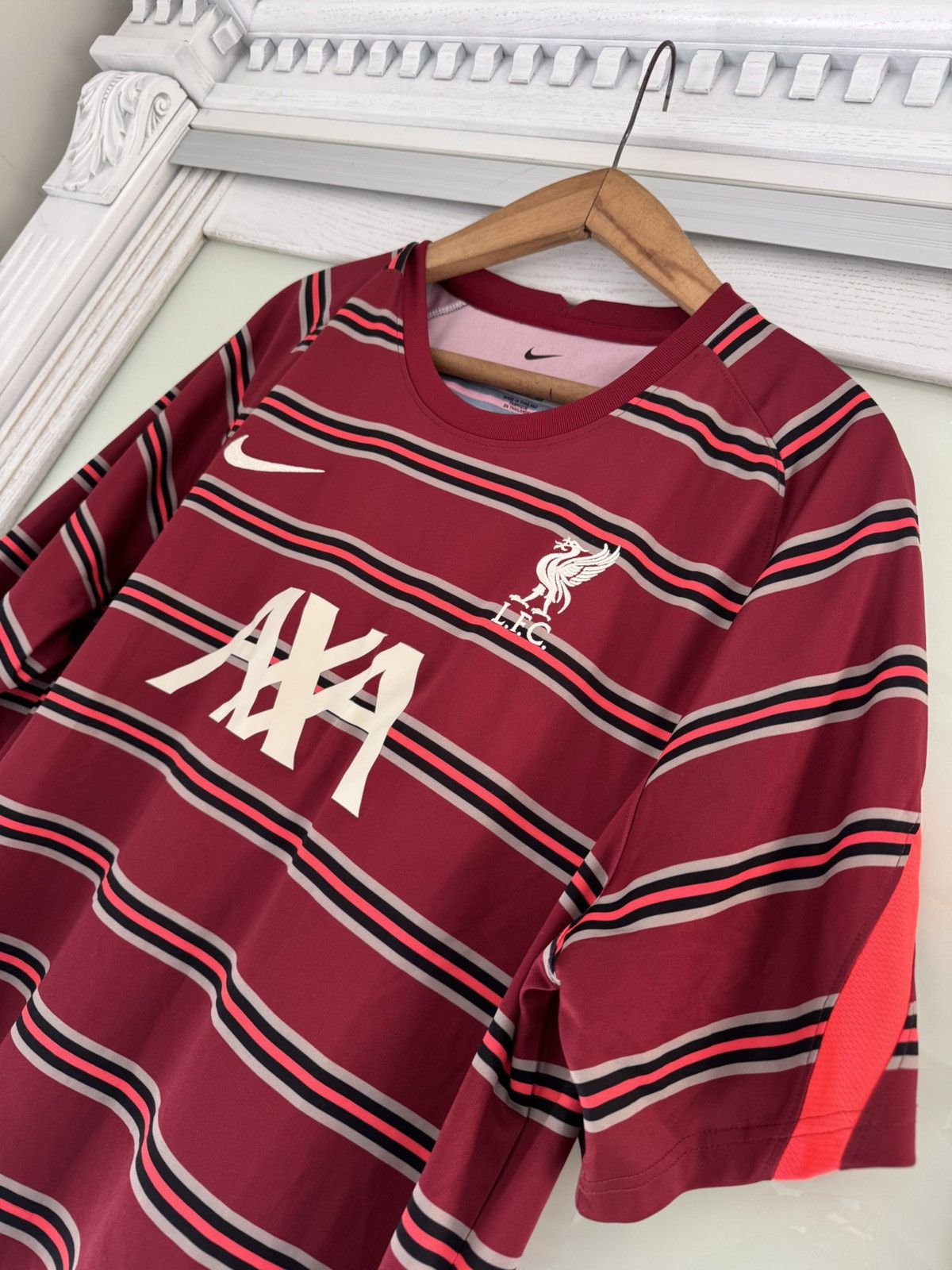 Nike Liverpool 2021-2022 Soccer Training Jersey Football Shirt Size US XXL / EU 58 / 5 - 8 Thumbnail