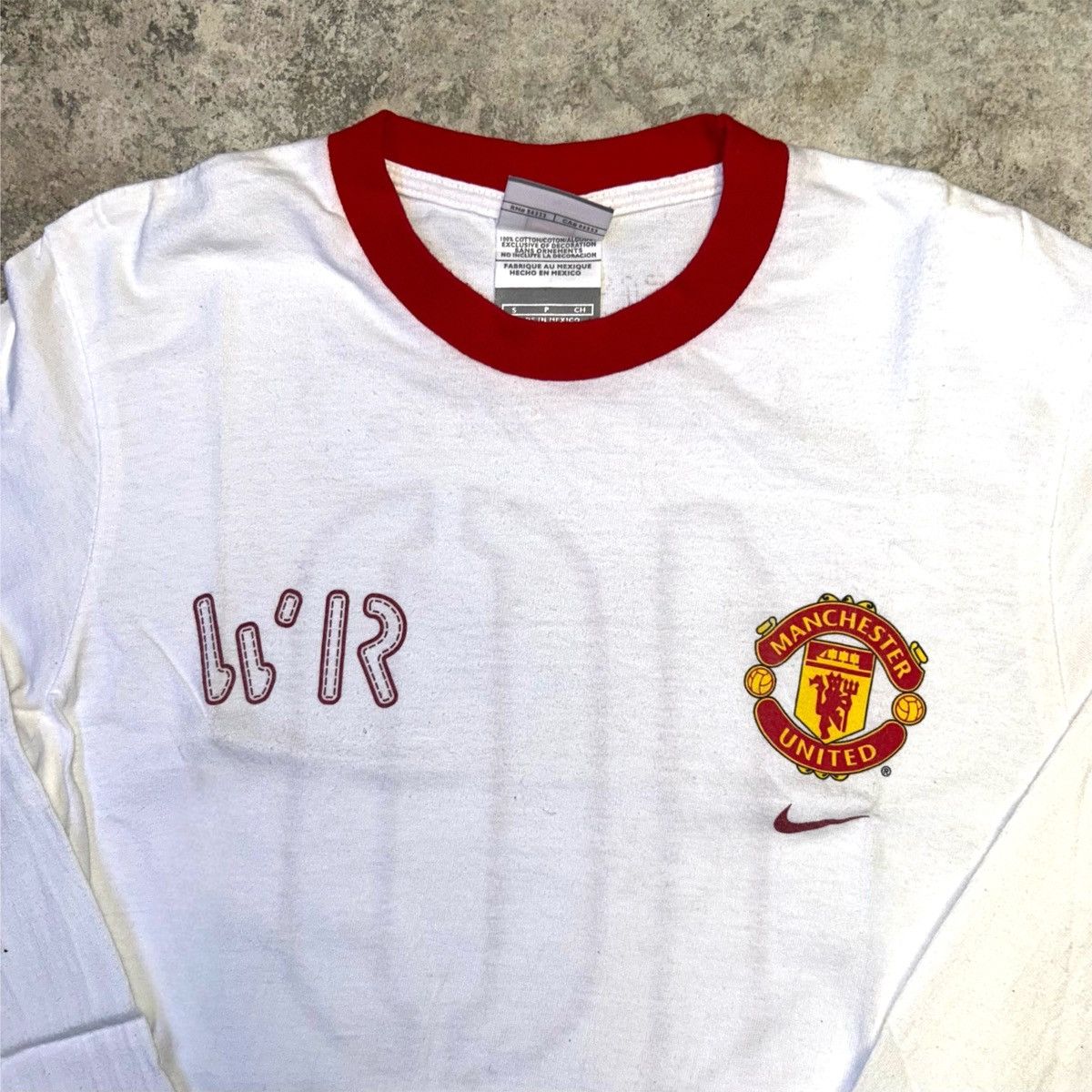 Nike 2000s Nike Team Wayne Roonie Manchester United L/S T-Shirt Size US S / EU 44-46 / 1 - 3 Thumbnail
