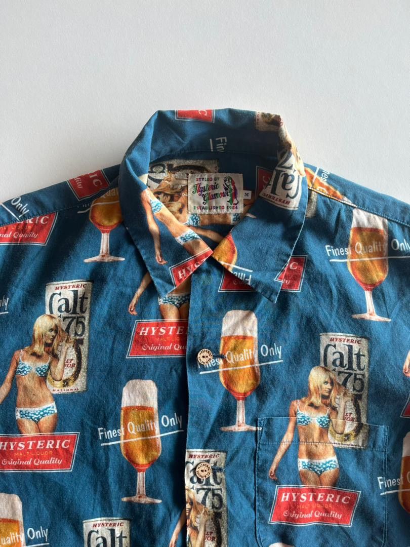 Hysteric Glamour Hawaii Short Sleeve Button Up