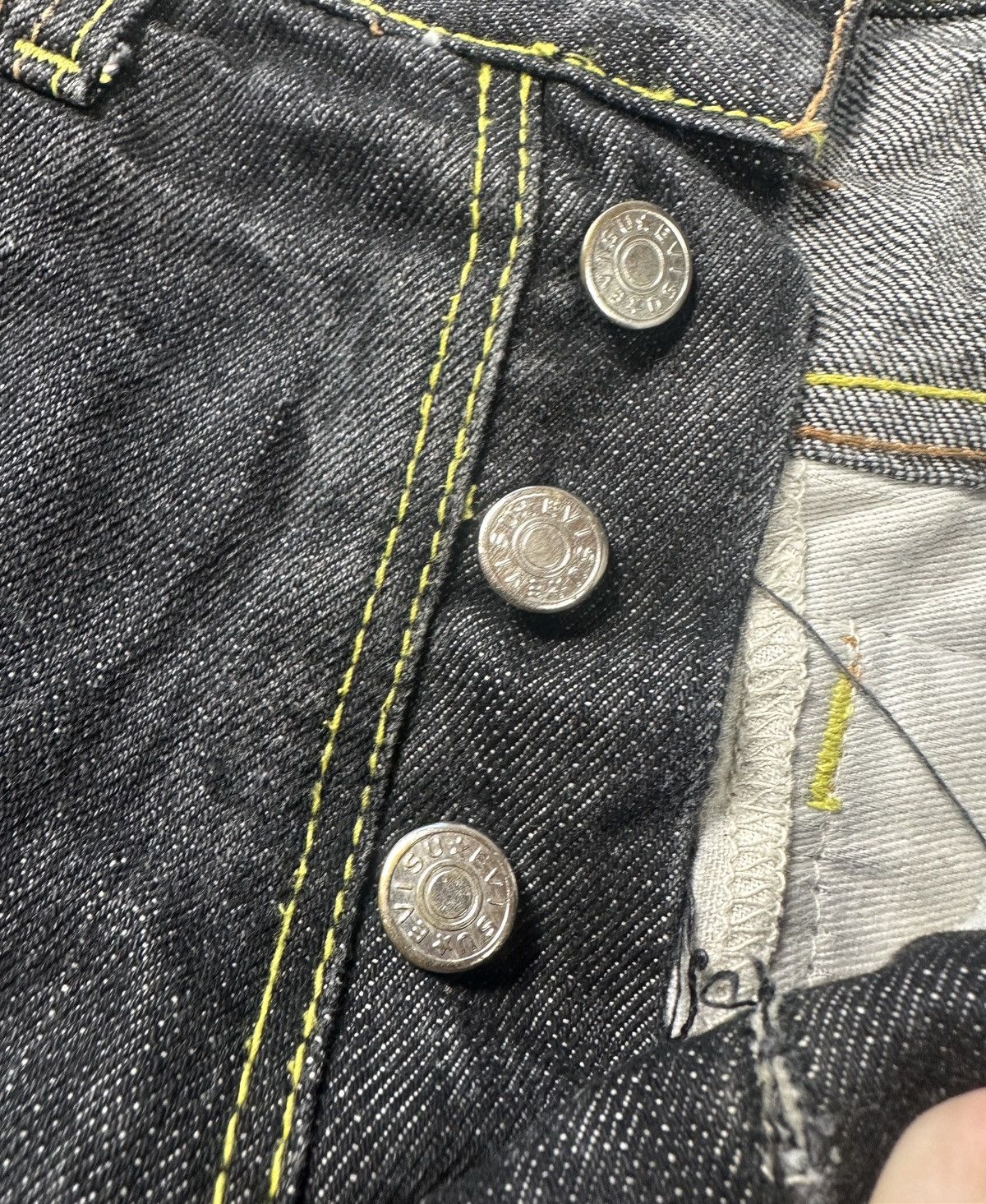 Vintage Y2K vintage Logo Evisu Style jeans denim Streetwear Usa 30 Size US 31 - 8 Thumbnail