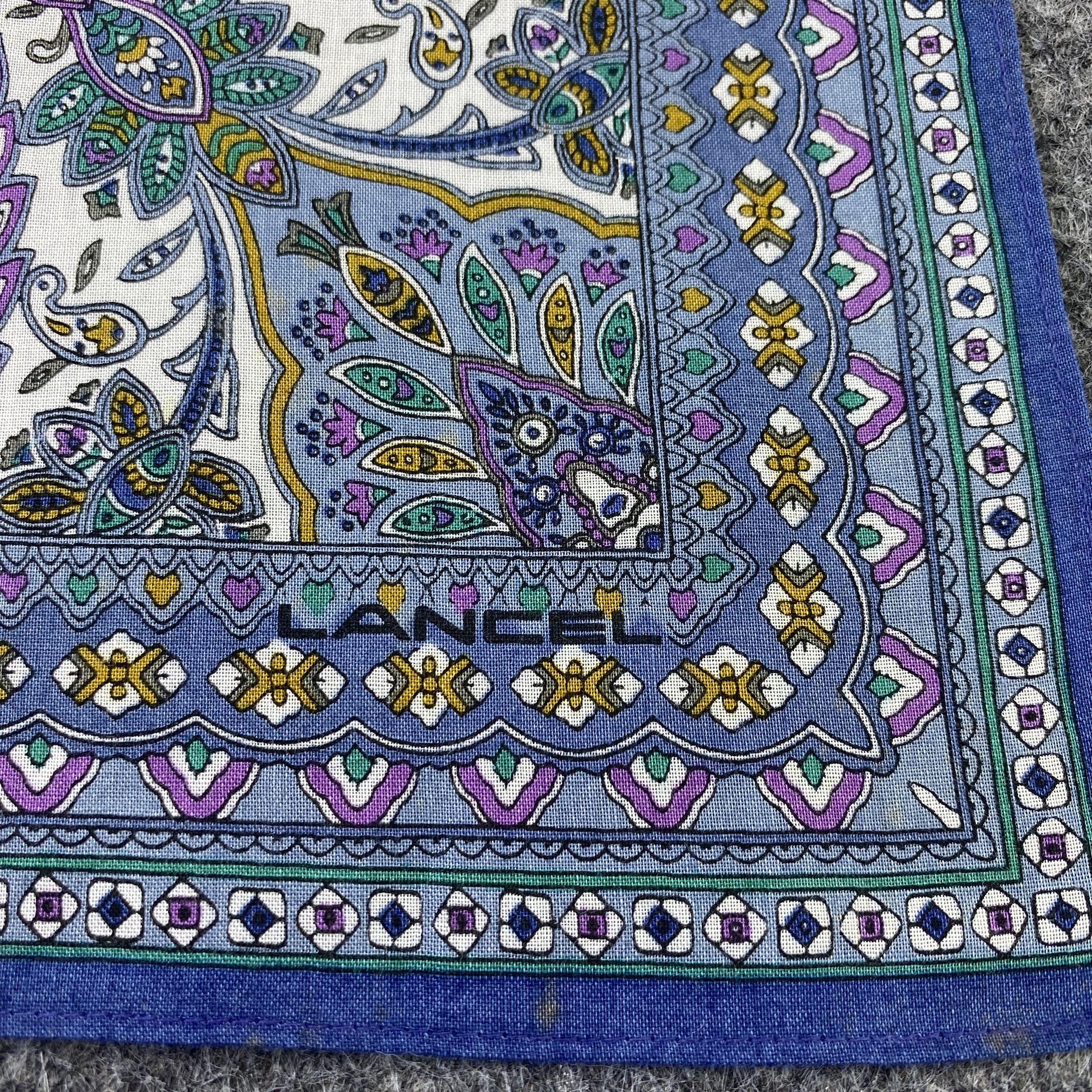 Lancel Lancel Handkerchief / Bandana / Neckerchief-B998 Size ONE SIZE - 5 Thumbnail