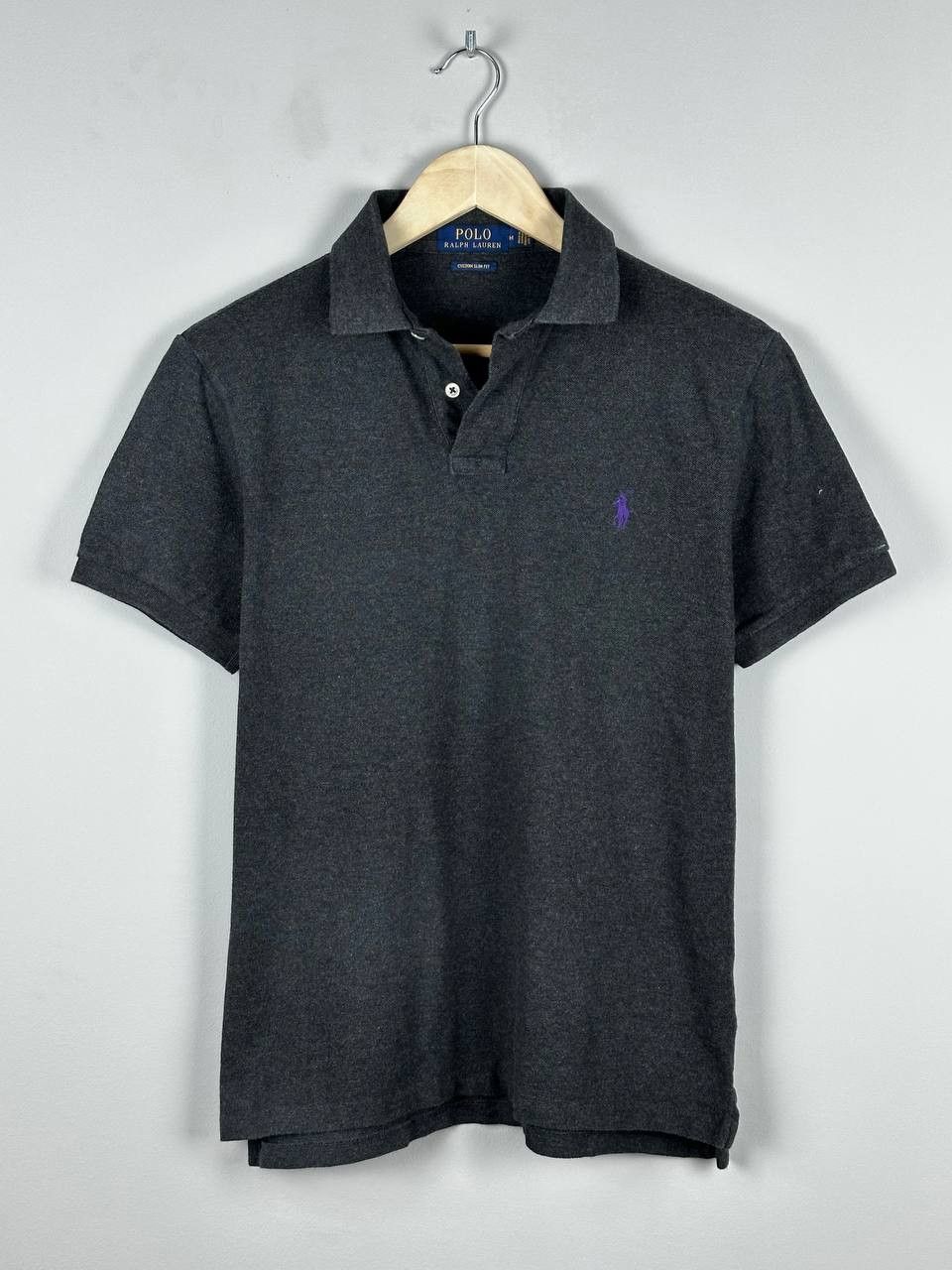 Polo Ralph Lauren Polo Ralph Lauren Luxury Grey Basic Polo T Shirt Size US M / EU 48-50 / 2 - 2 Thumbnail