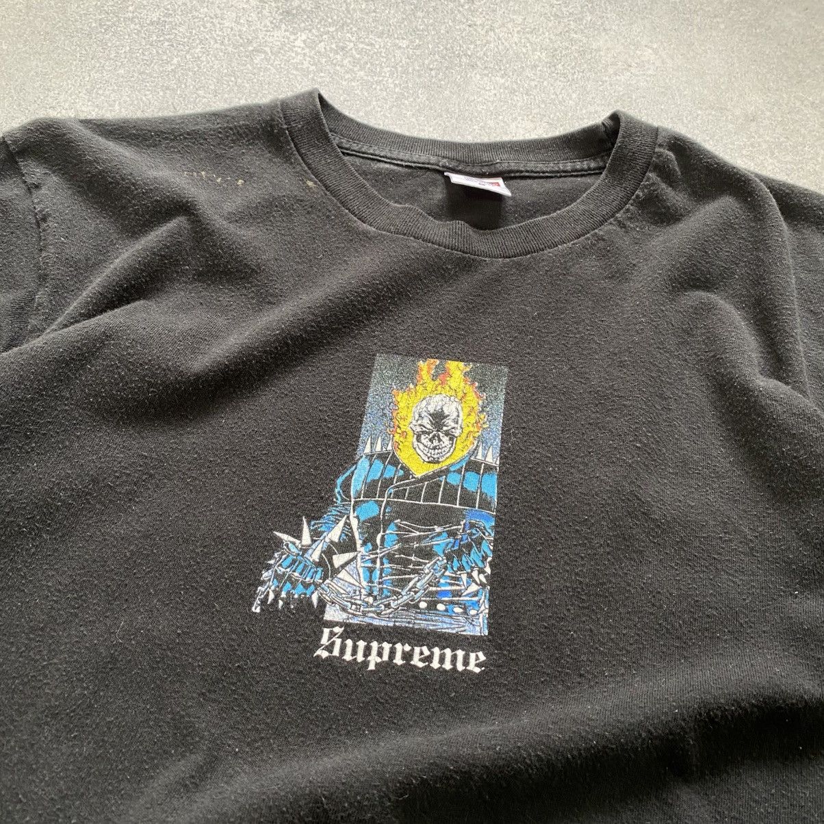 Supreme Supreme Ghost Raider Marvel t-shirt Size US M / EU 48-50 / 2 - 2 Thumbnail